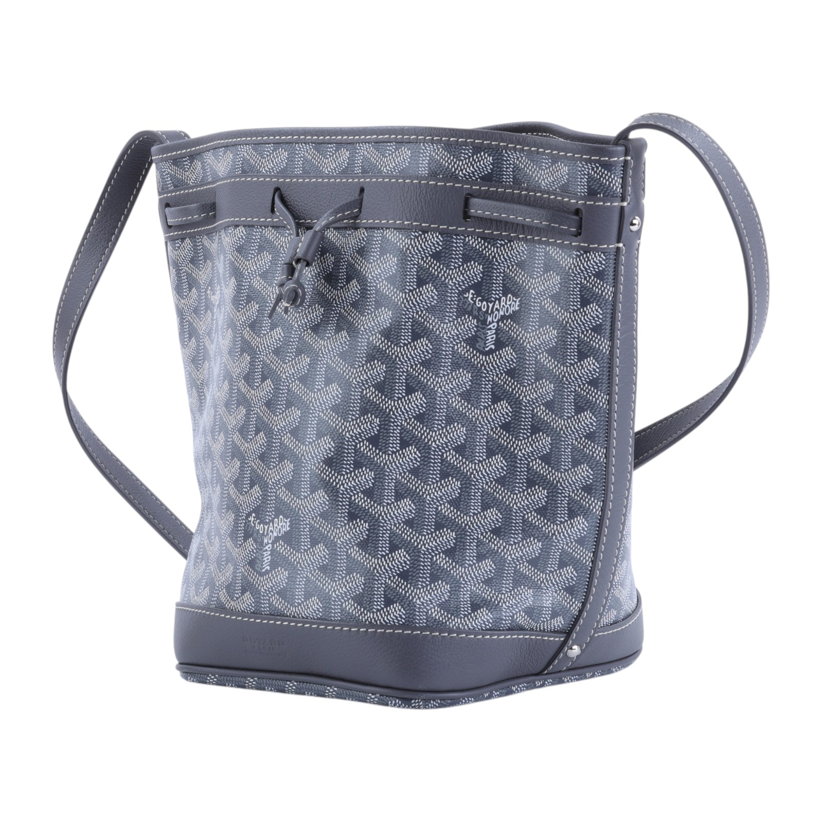 高雅德 GOYARD Petit Flot Bucket PM Bag 水桶包 PEFLOTPMLTY 灰色Petit Flot水桶包 PM 防塵袋