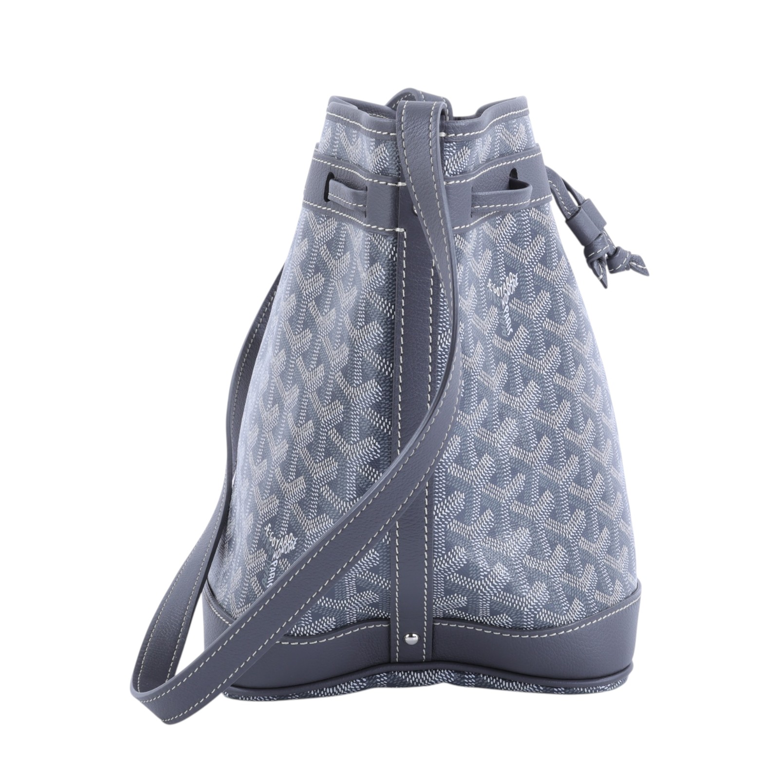 高雅德 GOYARD Petit Flot Bucket PM Bag 水桶包 PEFLOTPMLTY 灰色Petit Flot水桶包 PM 防塵袋
