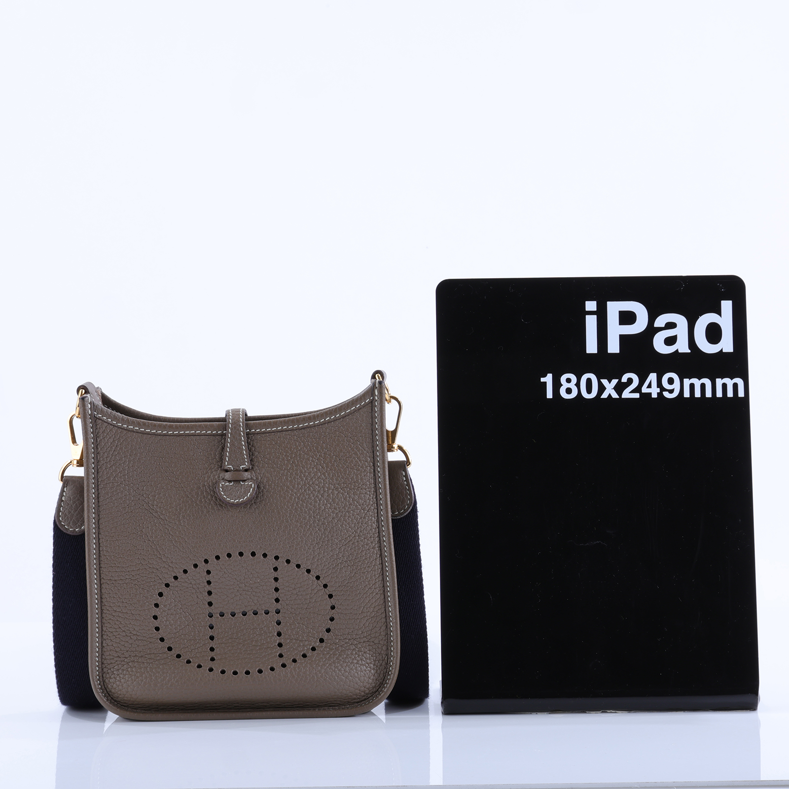 愛馬仕 Hermes Evelyne Bag Mini 伊芙琳包 Evelyne 16 EV16 Z MM 012 MY  原廠盒子/防塵袋/國外購買證明正本