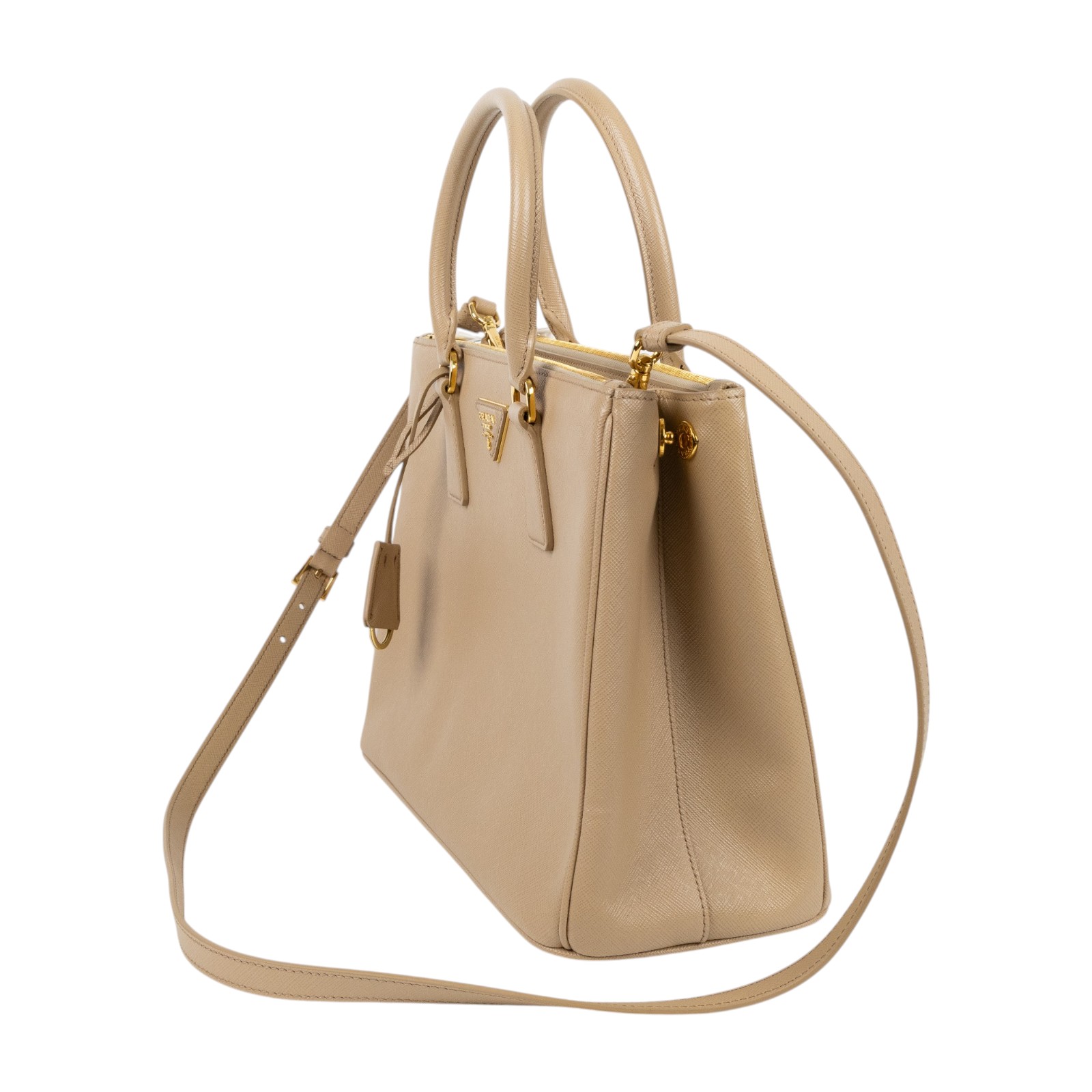 普拉達 PRADA Galleria 皮革手袋 Galleria Large 大型 1BA274_NZV  防塵袋/保證卡/背帶/吊牌
