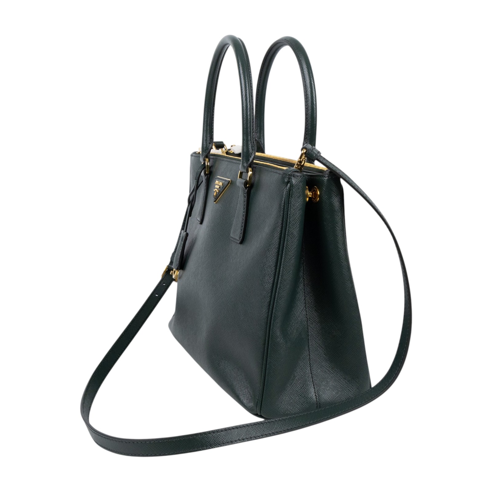 普拉達 PRADA Galleria 皮革手袋 Galleria Large 大型 1BA274_NZV  保證卡/背帶/吊牌/購買證明正本