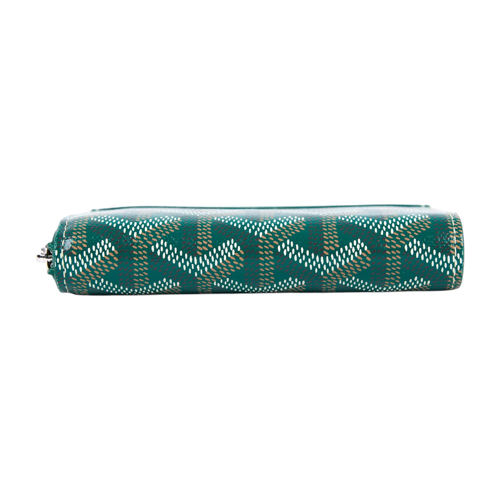 高雅德 GOYARD Matignon PM Wallet 錢包 拉鍊 短夾 MATIGNPMLTY 綠色Matignon PM拉鍊卡包 無附屬品