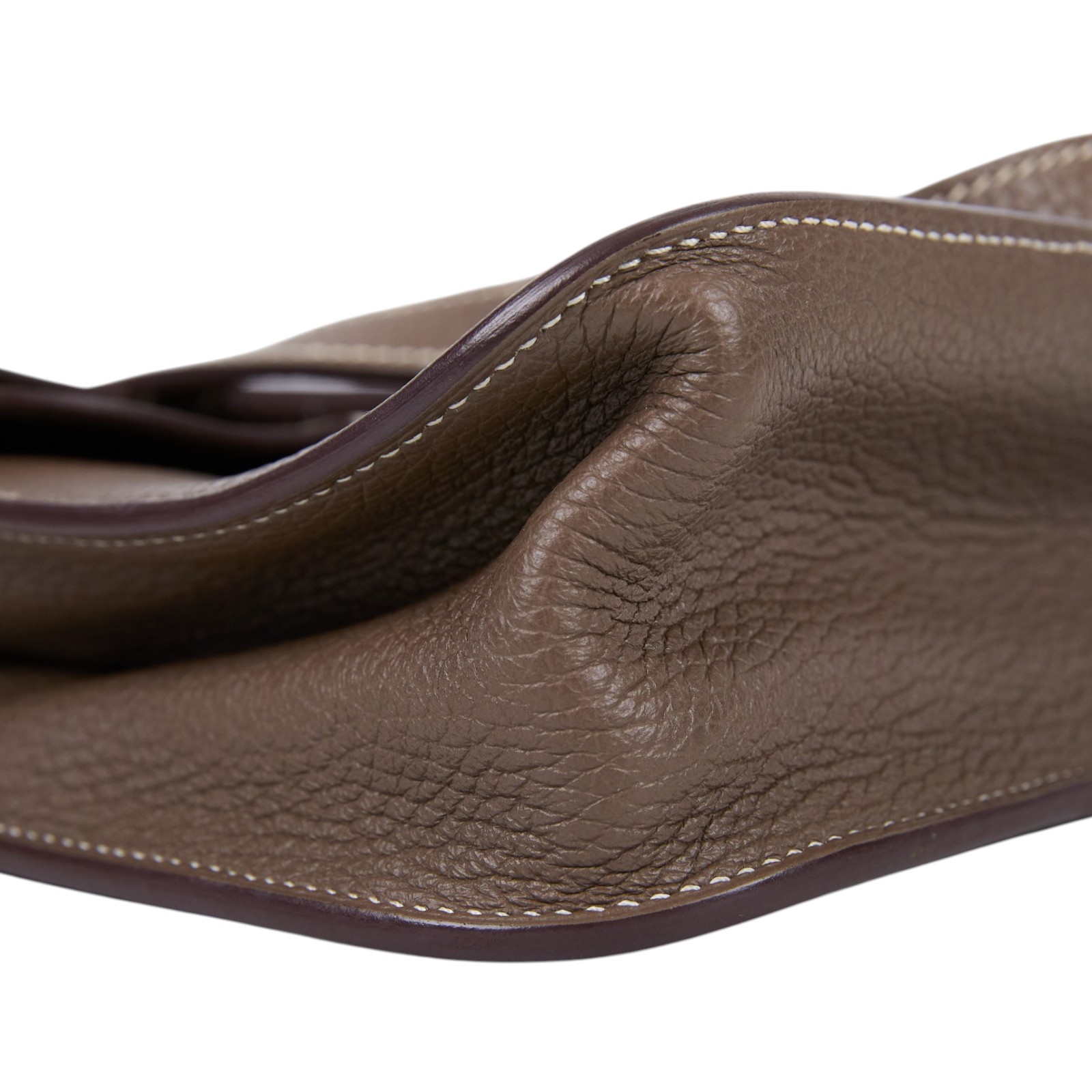 愛馬仕 Hermes Halzan 25 手拿 手提 肩背 斜背包 HZ25 Y BT 010 TD Y刻 TOGO 大象灰金釦HALZAN25 防塵袋