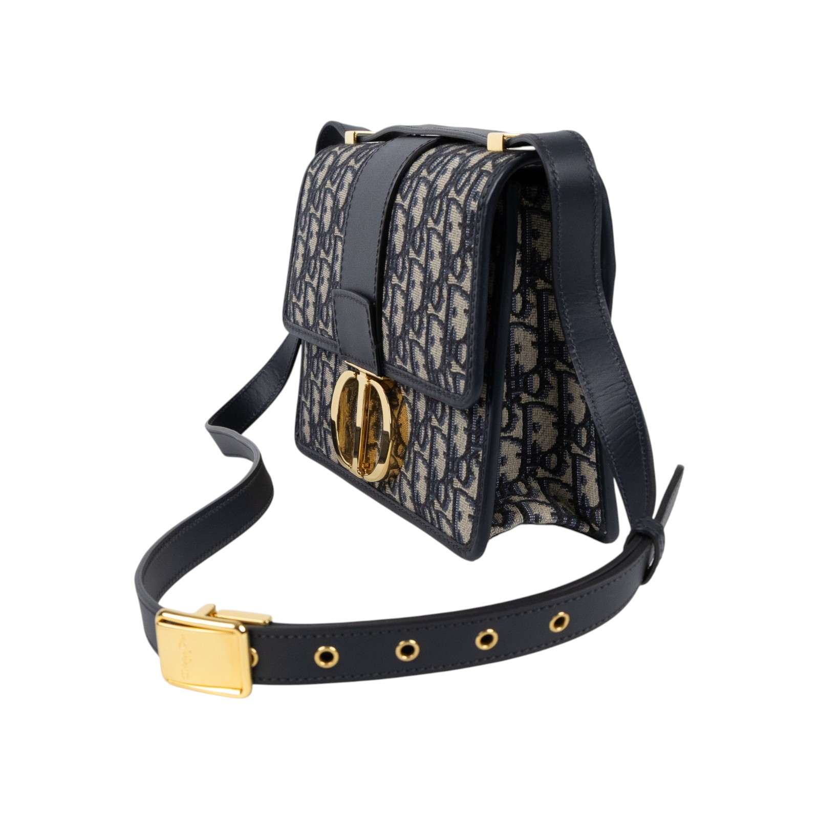 迪奧 CHRISTIAN DIOR 30 Montaigne 蒙田包 肩背包 斜背包 M9203UTZQ 藍緹花MONTAIGN30 防塵袋/保證卡