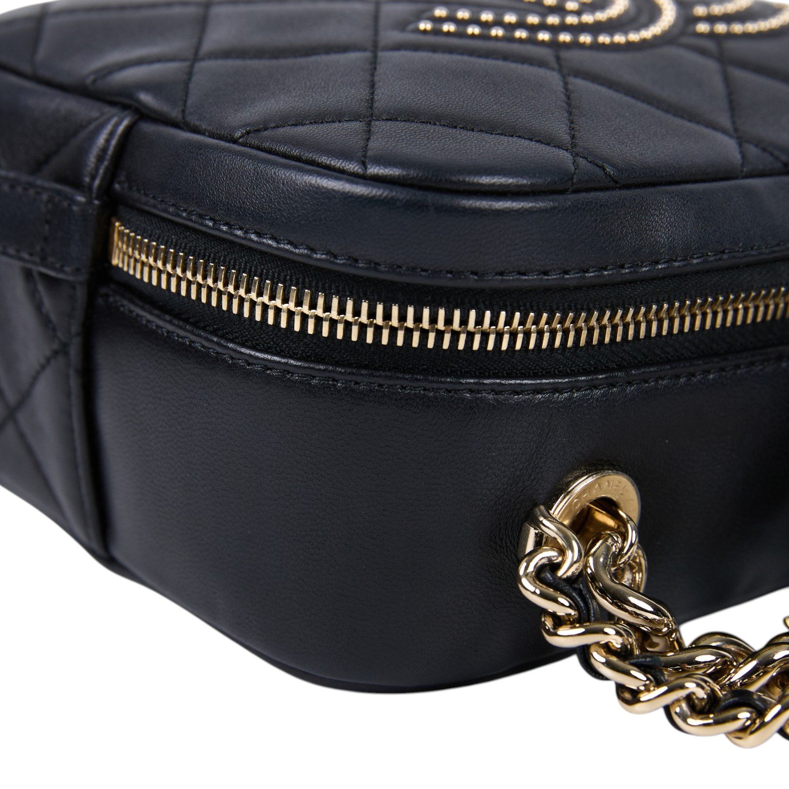 香奈兒 CHANEL Vanity Case 手提包 斜背包 化妝箱 化妝包 AS1512 B02377 29開 黑VANITY CASE 原廠盒子/防塵袋/保證卡/購買證明影本