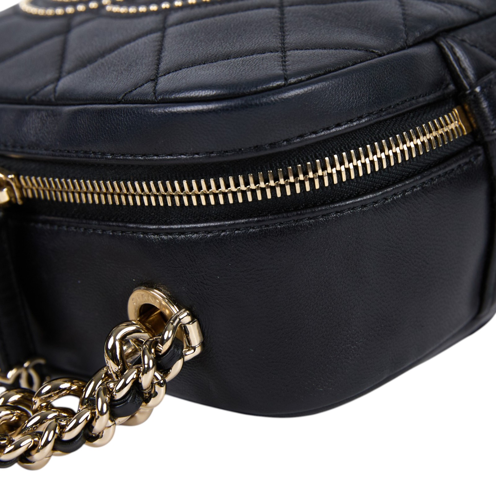 香奈兒 CHANEL Vanity Case 手提包 斜背包 化妝箱 化妝包 AS1512 B02377 29開 黑VANITY CASE 原廠盒子/防塵袋/保證卡/購買證明影本