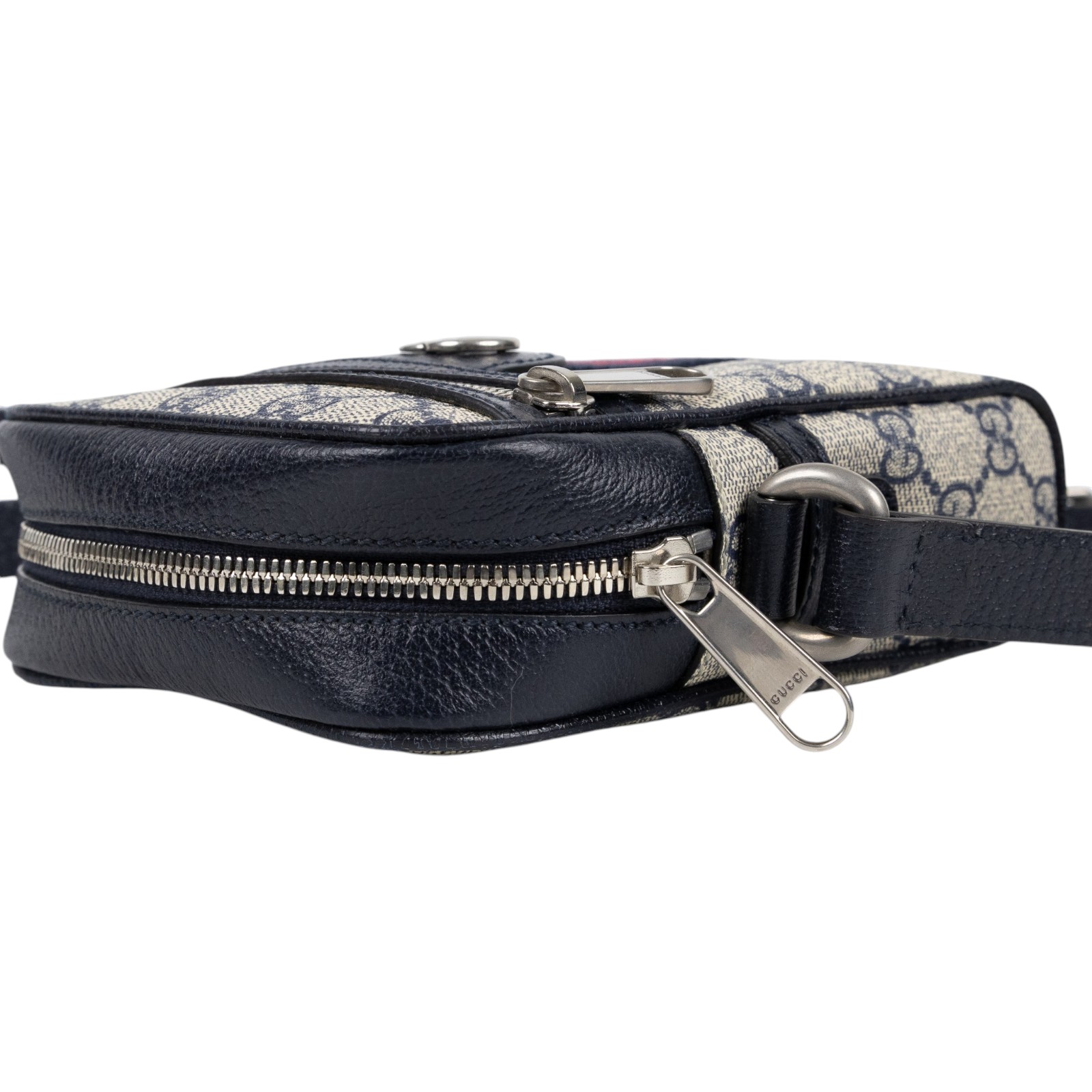 古馳 GUCCI Ophidia GG 肩揹袋 藍色 598127 96IWN 藍GG相機包 無附屬品