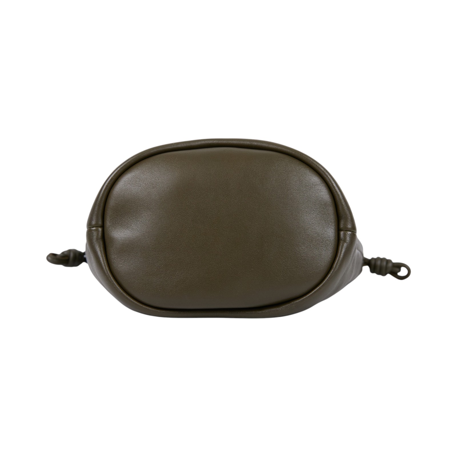 羅意威 LOEWE Flamenco Purse 水桶包 斜背包 中型 A411FPBX02 綠色Flamenco鏈帶抽繩水桶包 防塵袋/背帶2