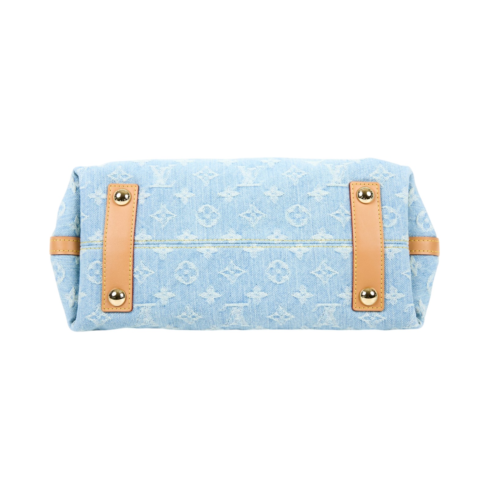 路易威登 LOUIS VUITTON CarryAll PM 肩背包 丹寧 M11462 晶片款 藍牛仔CARRYALL PM 防塵袋/背帶/內袋
