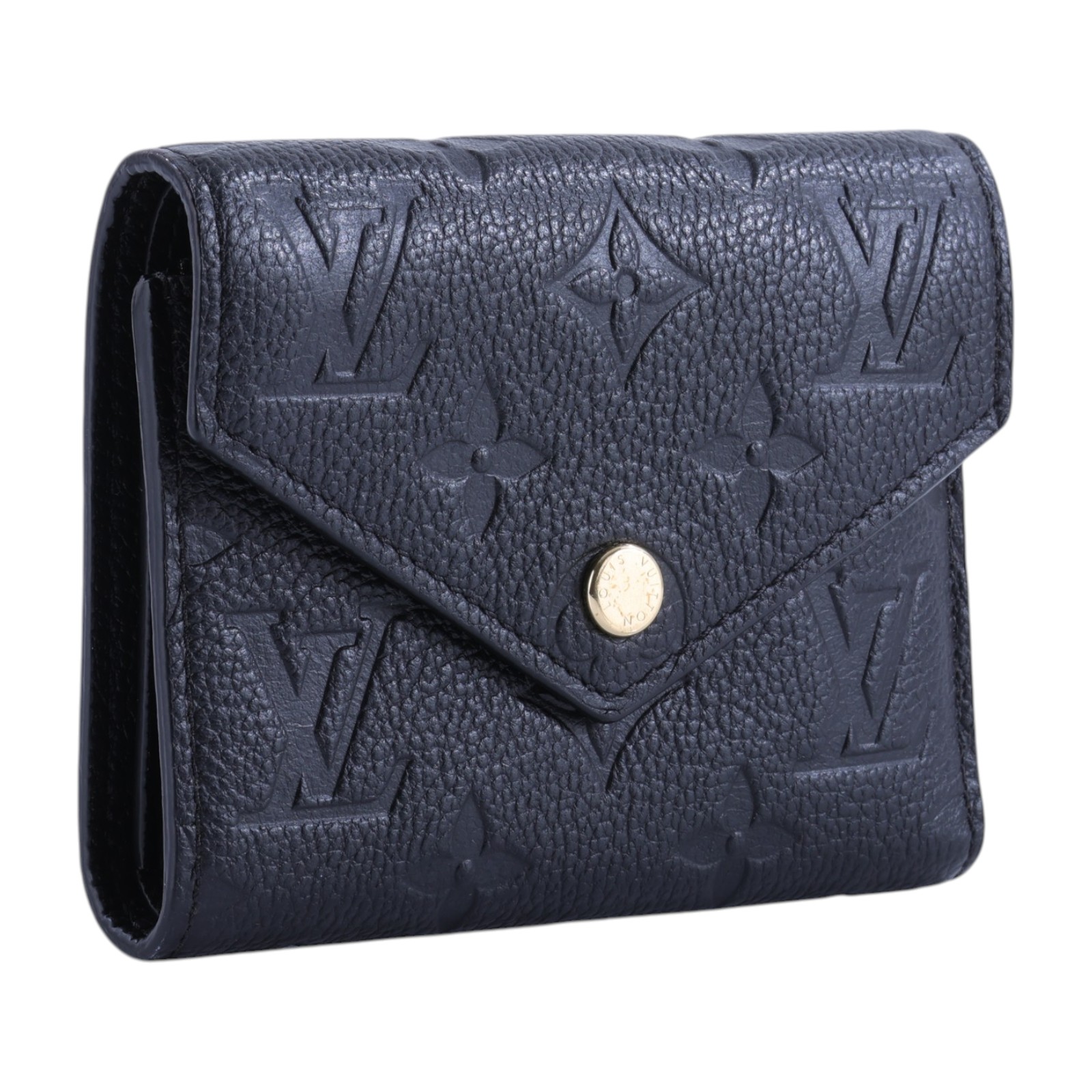 路易威登 LOUIS VUITTON Victorine 錢包 壓花牛皮 M64060 晶片款  原廠盒子/防塵袋/購買證明影本
