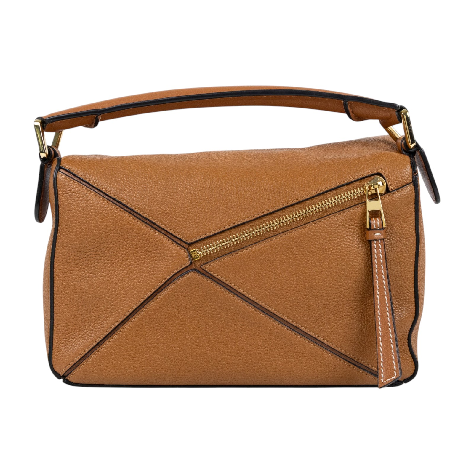 羅意威 LOEWE Small Puzzle bag 肩背 斜背包 322.30.S21 焦糖PUZZLE SMALL 防塵袋/背帶