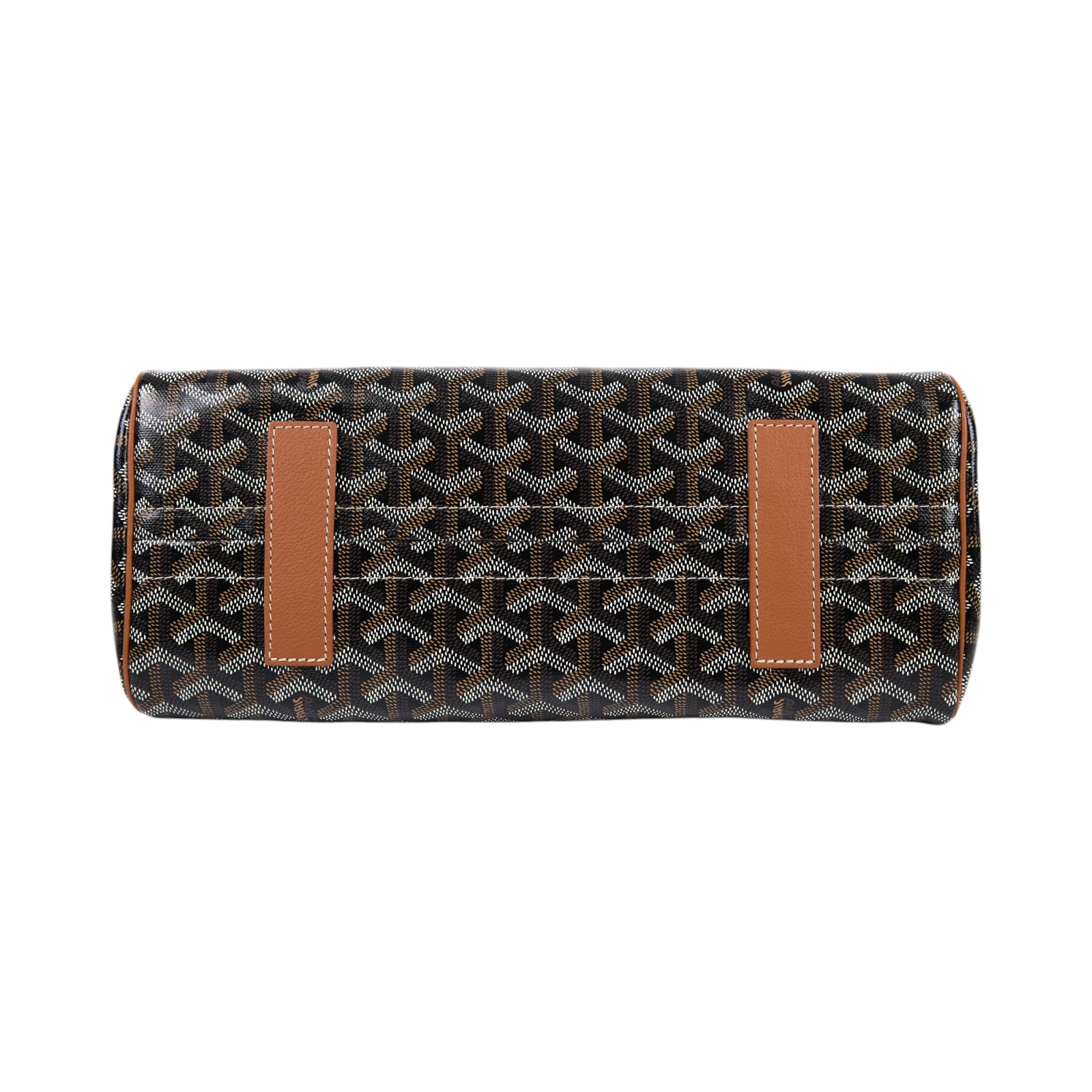高雅德 GOYARD Rouette Souple PM 肩背包 ROUETTPMLTY 黑Rouette 翻蓋肩背托特包 PM 防塵袋/購買證明影本
