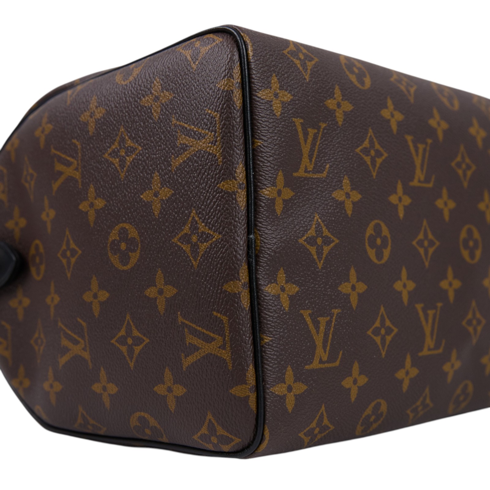 路易威登 LOUIS VUITTON Speedy Soft 30 Dark M12243 晶片款  原廠盒子/防塵袋/背帶/購買證明影本/鎖組/吊牌/吊飾/歌德風鏈帶