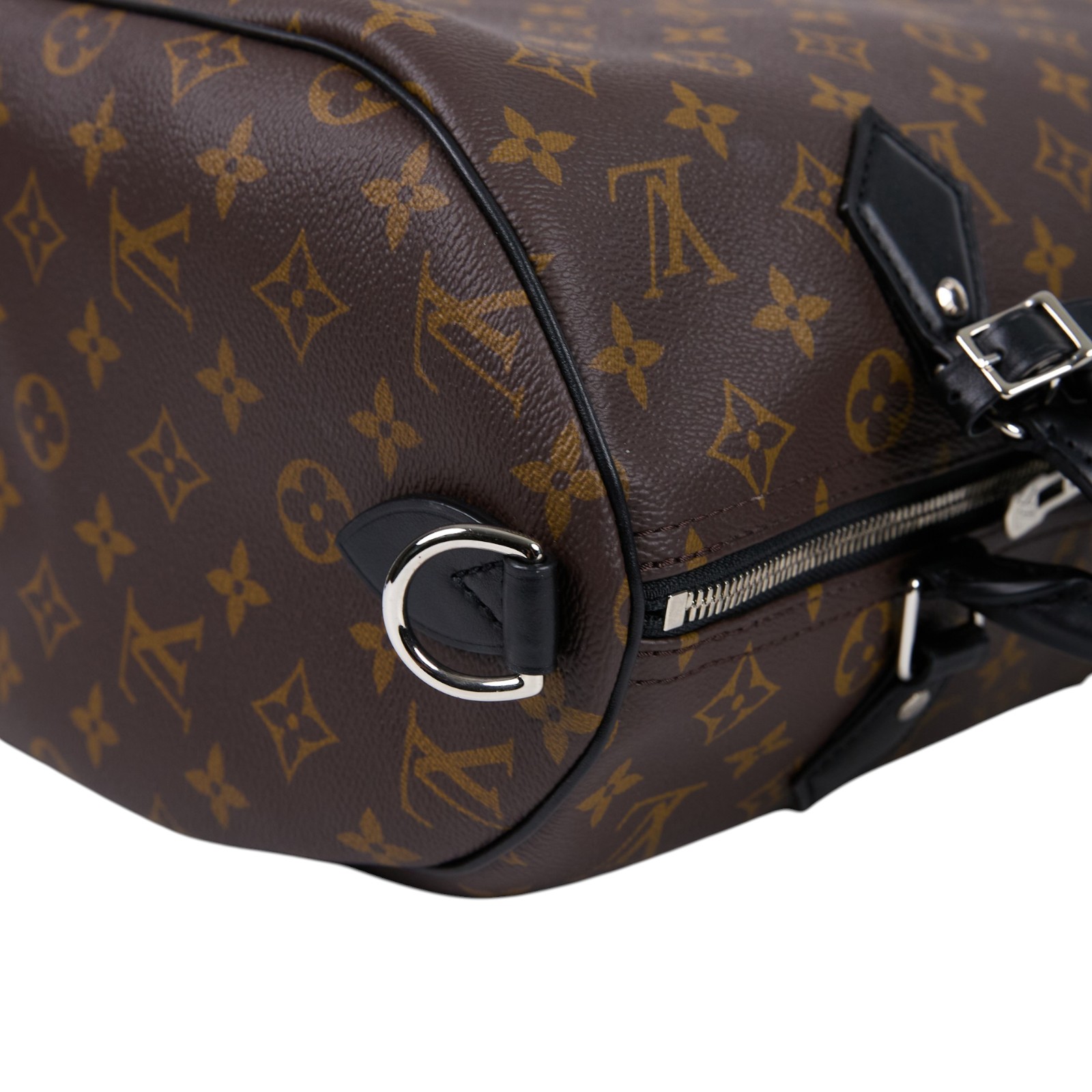 路易威登 LOUIS VUITTON Speedy Soft 30 Dark M12243 晶片款  原廠盒子/防塵袋/背帶/購買證明影本/鎖組/吊牌/吊飾/歌德風鏈帶