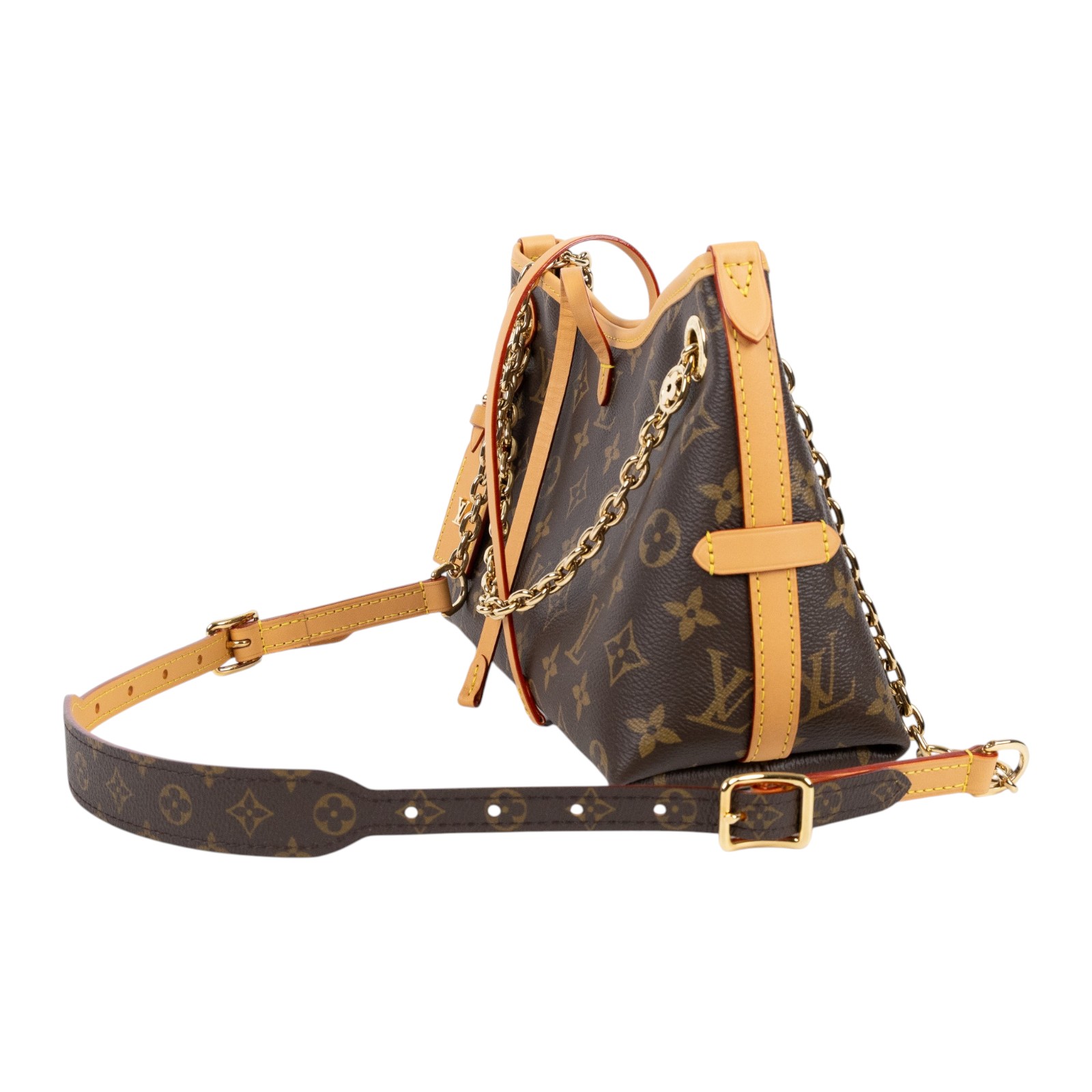路易威登 LOUIS VUITTON CarryAll BB 手提包 M13014 晶片款 原花CarryAll BB 原廠盒子/防塵袋/購買證明影本