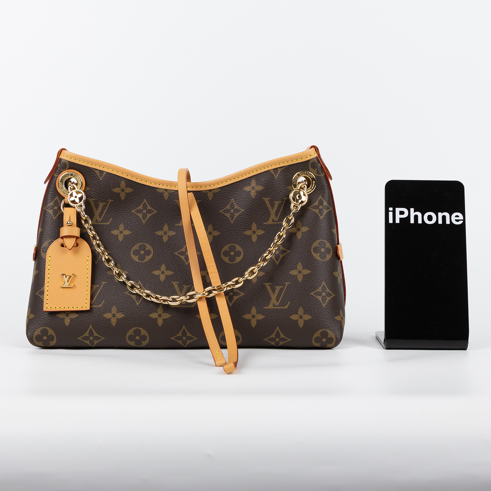 路易威登 LOUIS VUITTON CarryAll BB 手提包 M13014 晶片款 原花CarryAll BB 原廠盒子/防塵袋/購買證明影本