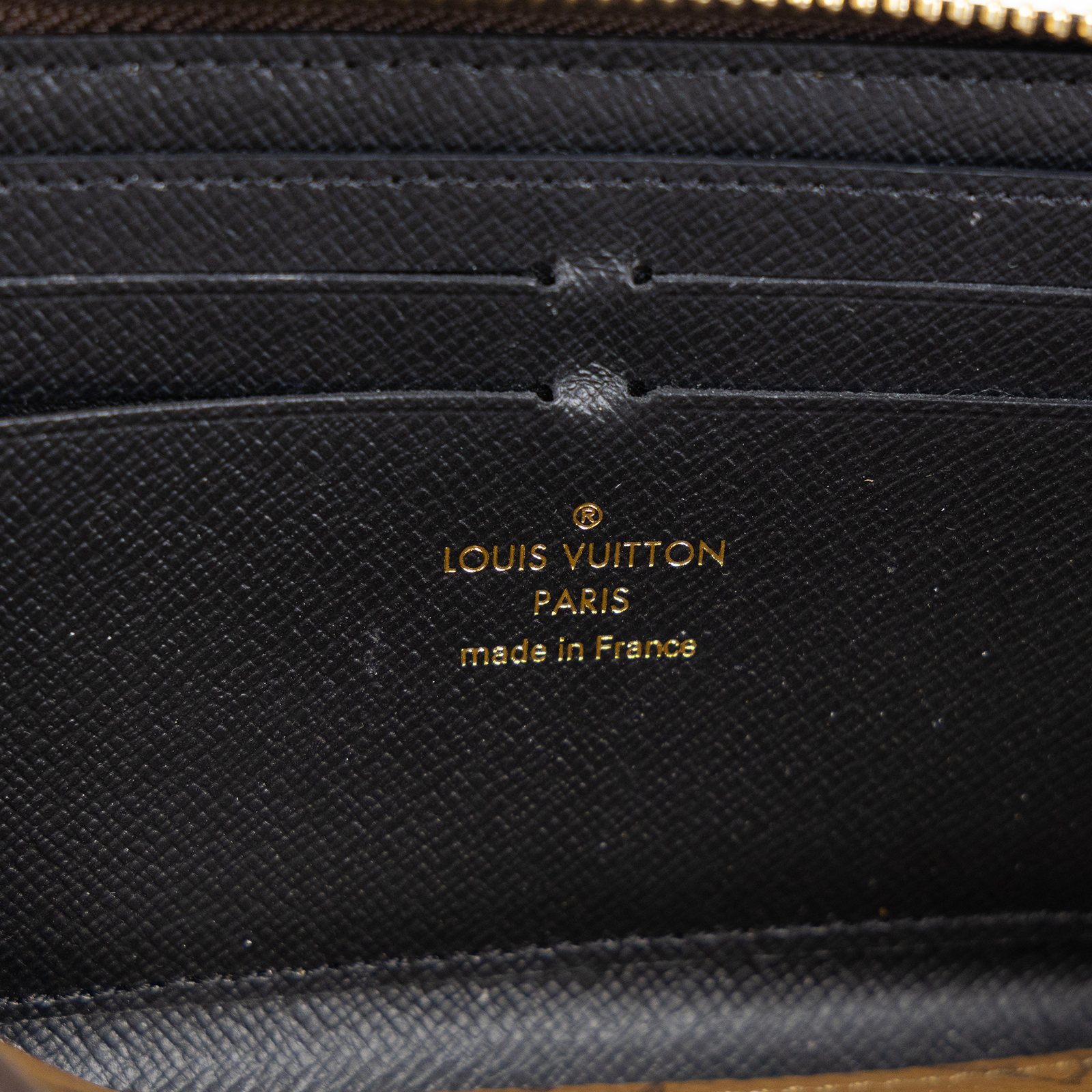 路易威登 LOUIS VUITTON Clémence 錢包 拉鍊 長夾 Monogram Reverse塗層帆布 M82336 晶片款  原廠盒子