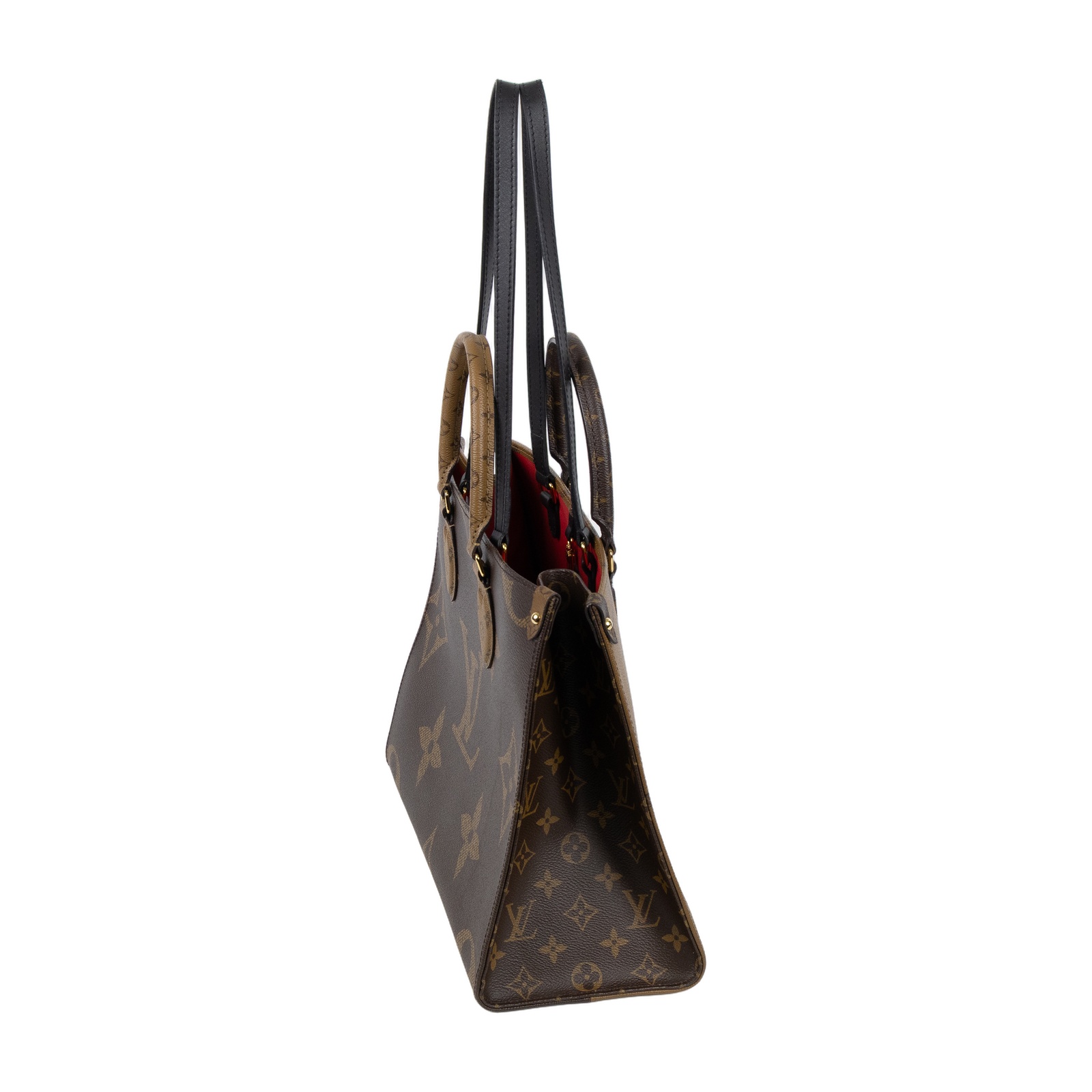 路易威登 LOUIS VUITTON OnTheGo MM 經典帆布 手提 肩背包 M45321 晶片款 原花雙色OnTheGo MM 購買證明
