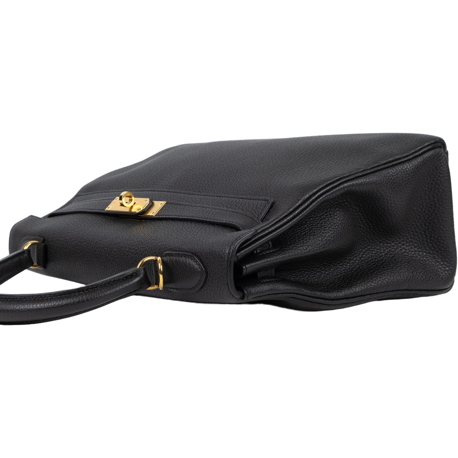 愛馬仕 Hermes Kelly Bag 凱莉包 32 KL32 A CT 568 IG A刻 黑金KELLY32 內縫 原廠盒子/防塵袋/背帶/鎖組/雨衣