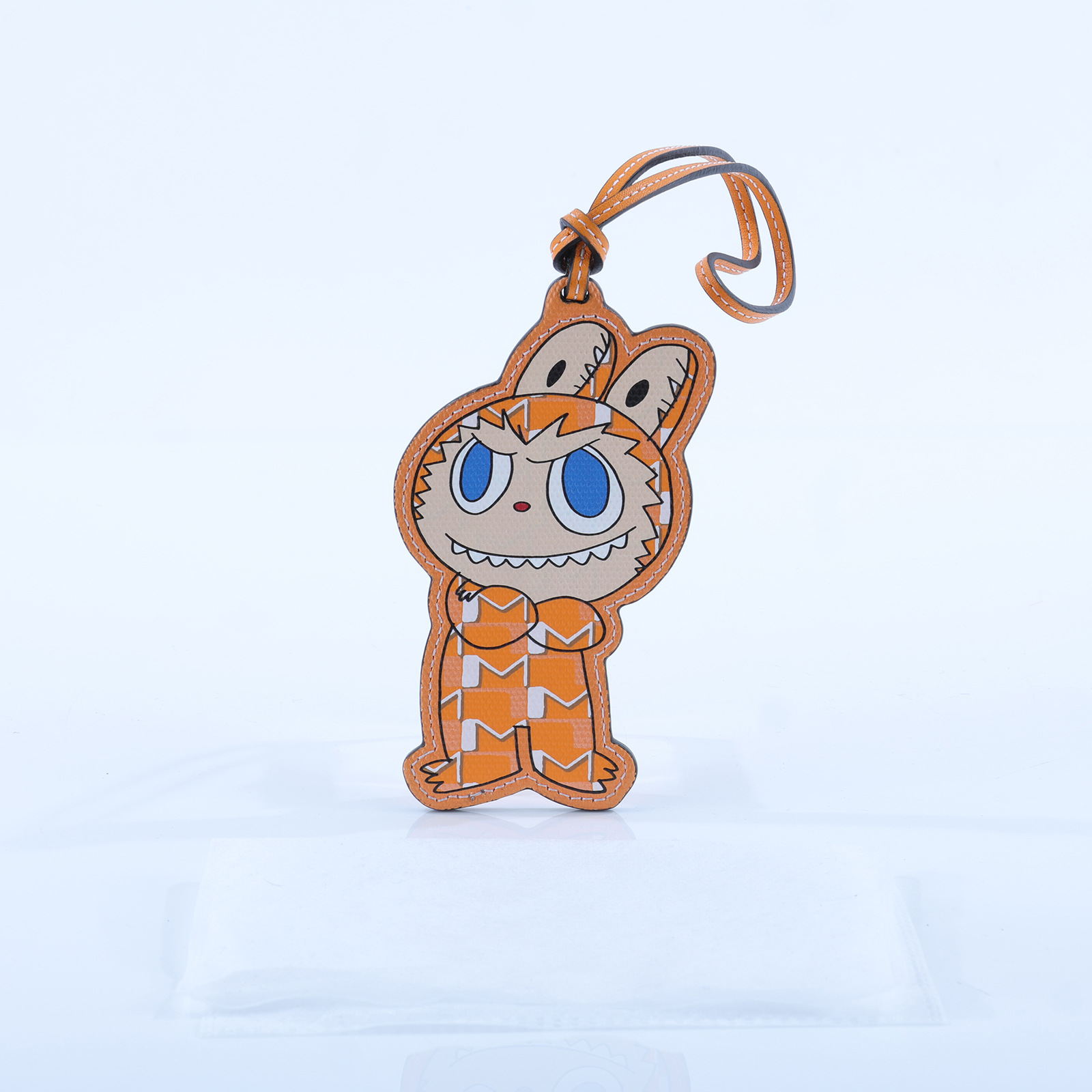 摩奈 MOYNAT Labubu 限量 包包掛飾  橘色LAUBUBU吊牌 無附屬品