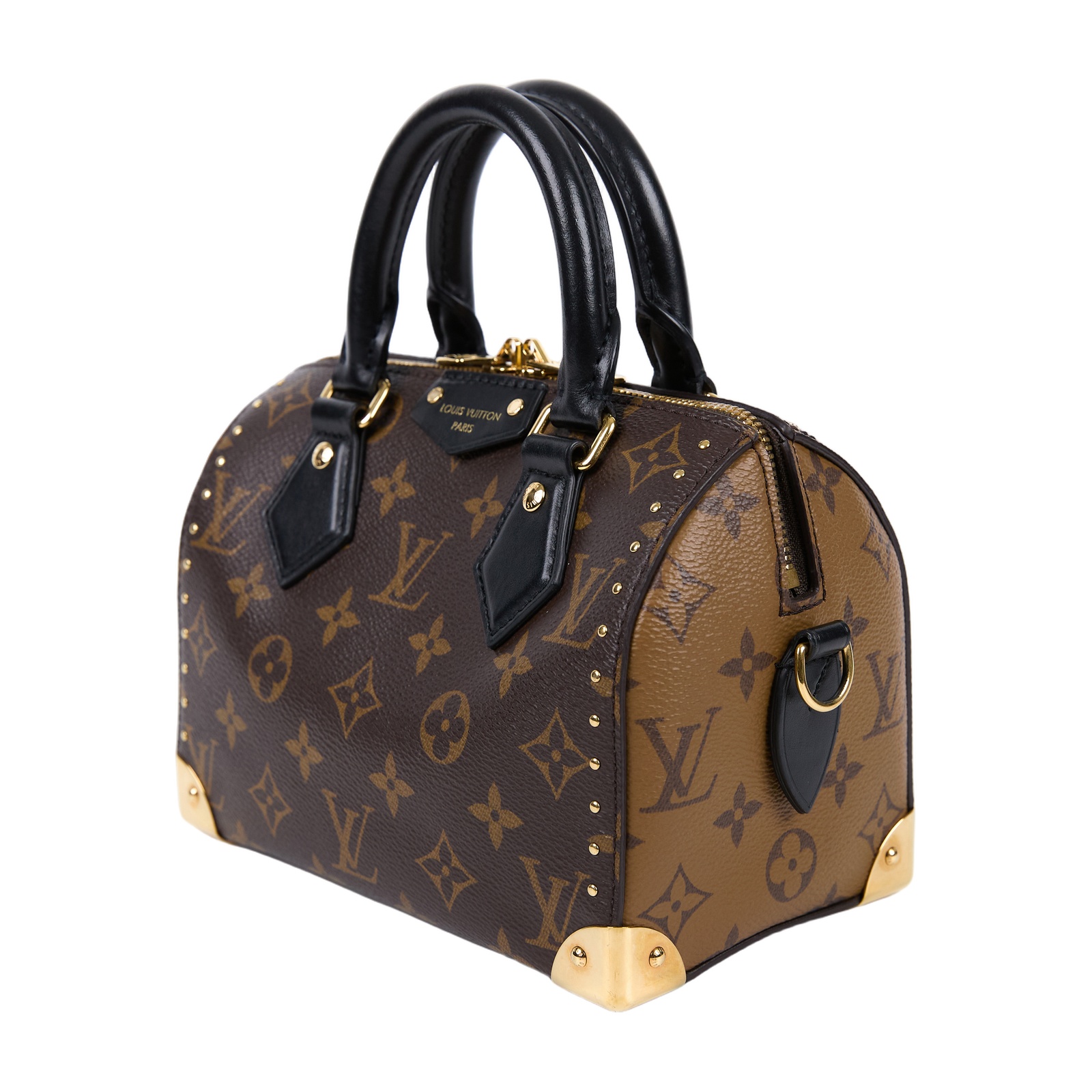 路易威登 LOUIS VUITTON Cruise 2025 系列 Speedy Trunk 20 手提 波士頓包 M13146 晶片款  原廠盒子/防塵袋/背帶2/鎖組/購買證明