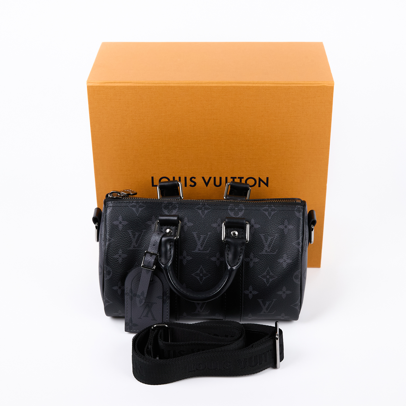 路易威登 LOUIS VUITTON Keepall Bandoulière 25 手提包 肩背包 斜背包 M46271 晶片款  原廠盒子/背帶/吊牌