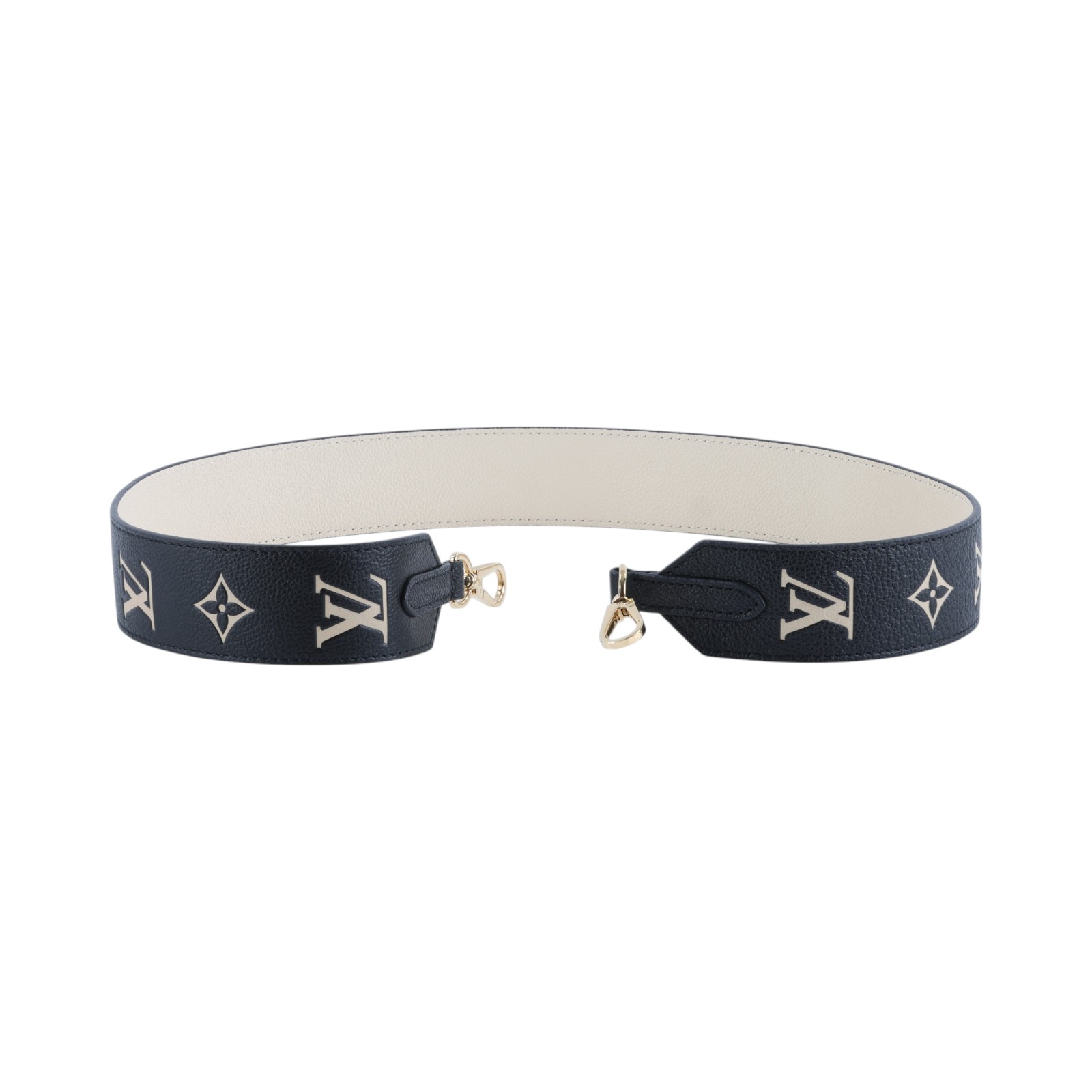 路易威登 LOUIS VUITTON Bandouliere 背帶 J02520 黑拚色Bandoulière背帶 原廠盒子/防塵袋