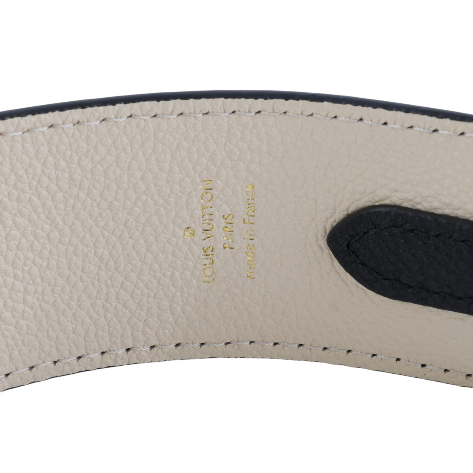 路易威登 LOUIS VUITTON Bandouliere 背帶 J02520 黑拚色Bandoulière背帶 原廠盒子/防塵袋