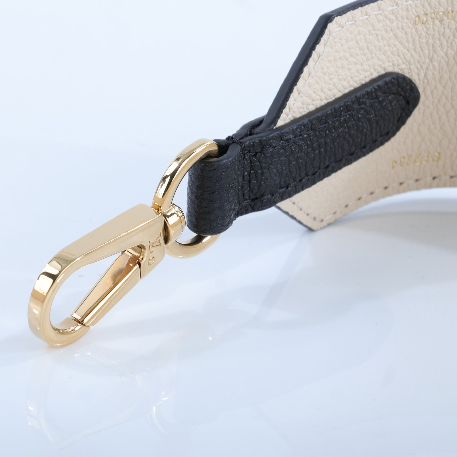 路易威登 LOUIS VUITTON Bandouliere 背帶 J02520 黑拚色Bandoulière背帶 原廠盒子/防塵袋