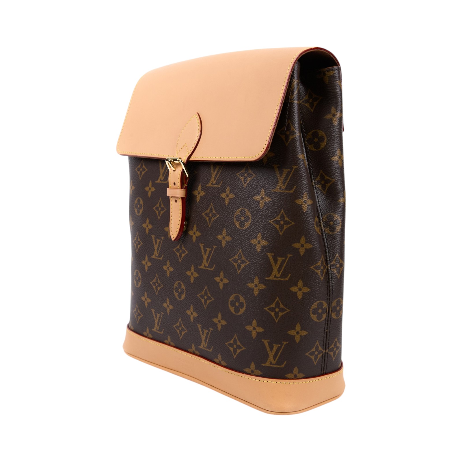 路易威登 LOUIS VUITTON Soho MM Monogram 後背包 M14653 晶片款 原花SOHO MM 原廠盒子/防塵袋/背帶