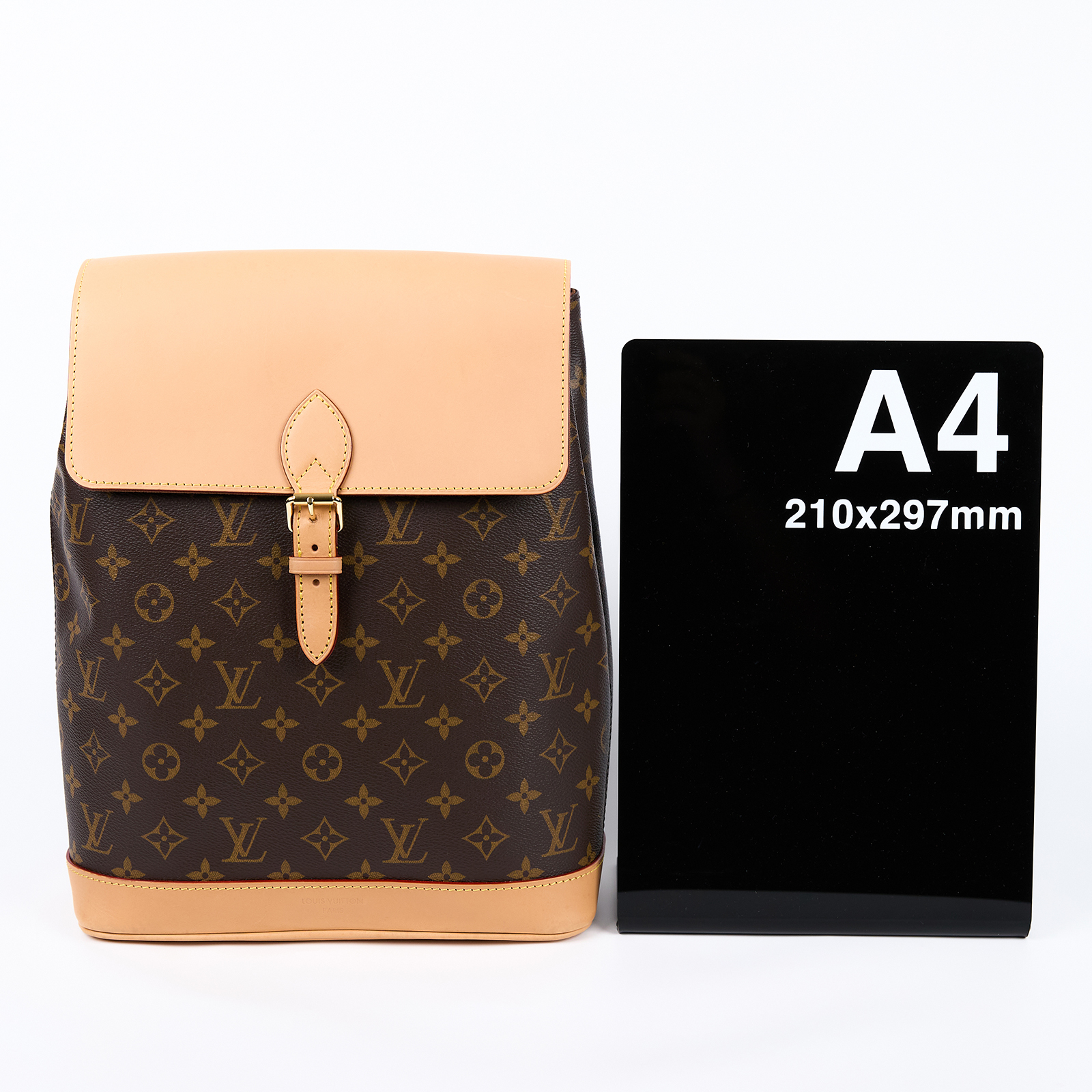 路易威登 LOUIS VUITTON Soho MM Monogram 後背包 M14653 晶片款 原花SOHO MM 原廠盒子/防塵袋/背帶