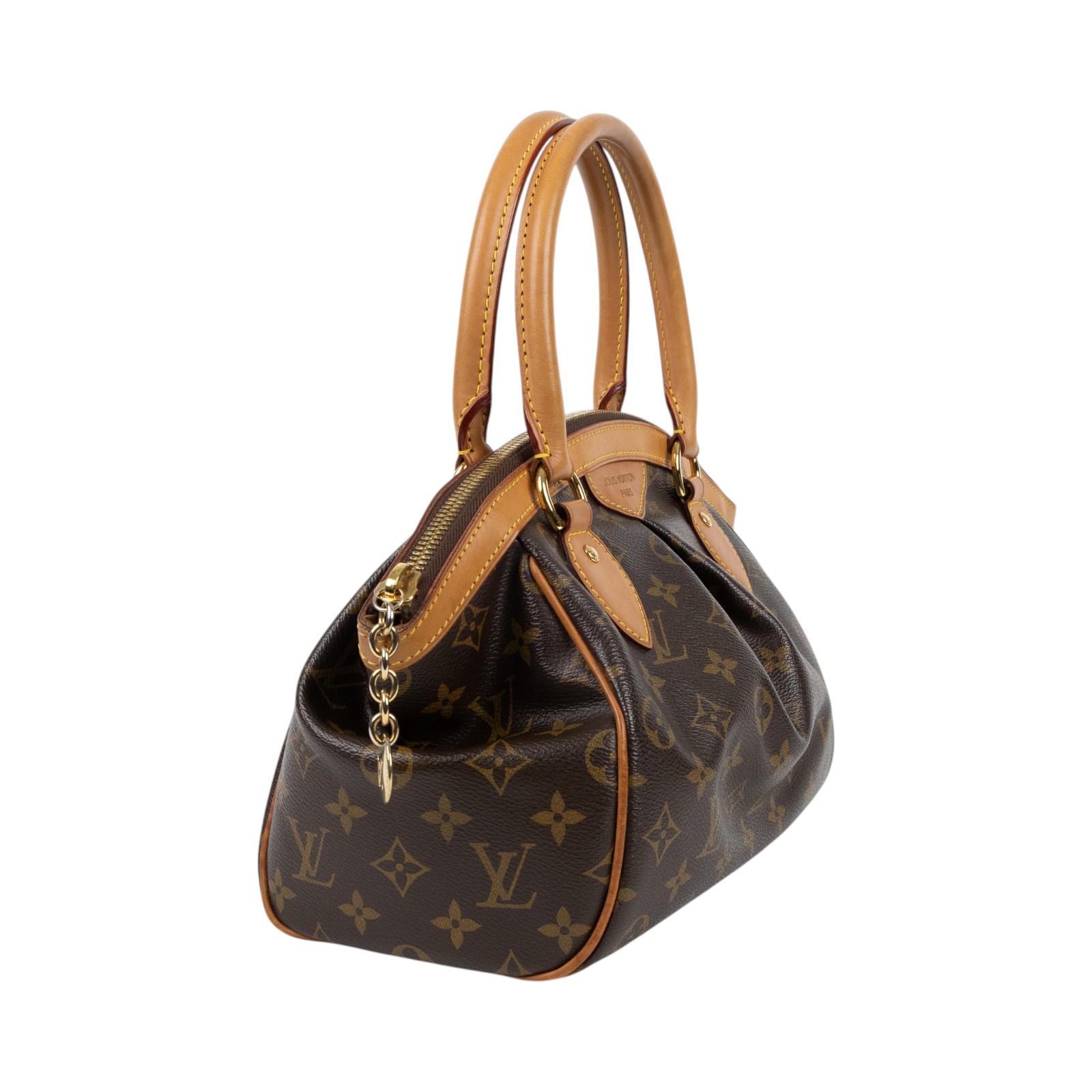 路易威登 LOUIS VUITTON Tivoli PM 經典帆布 M40143 原花TIVOLI PM 無附屬品