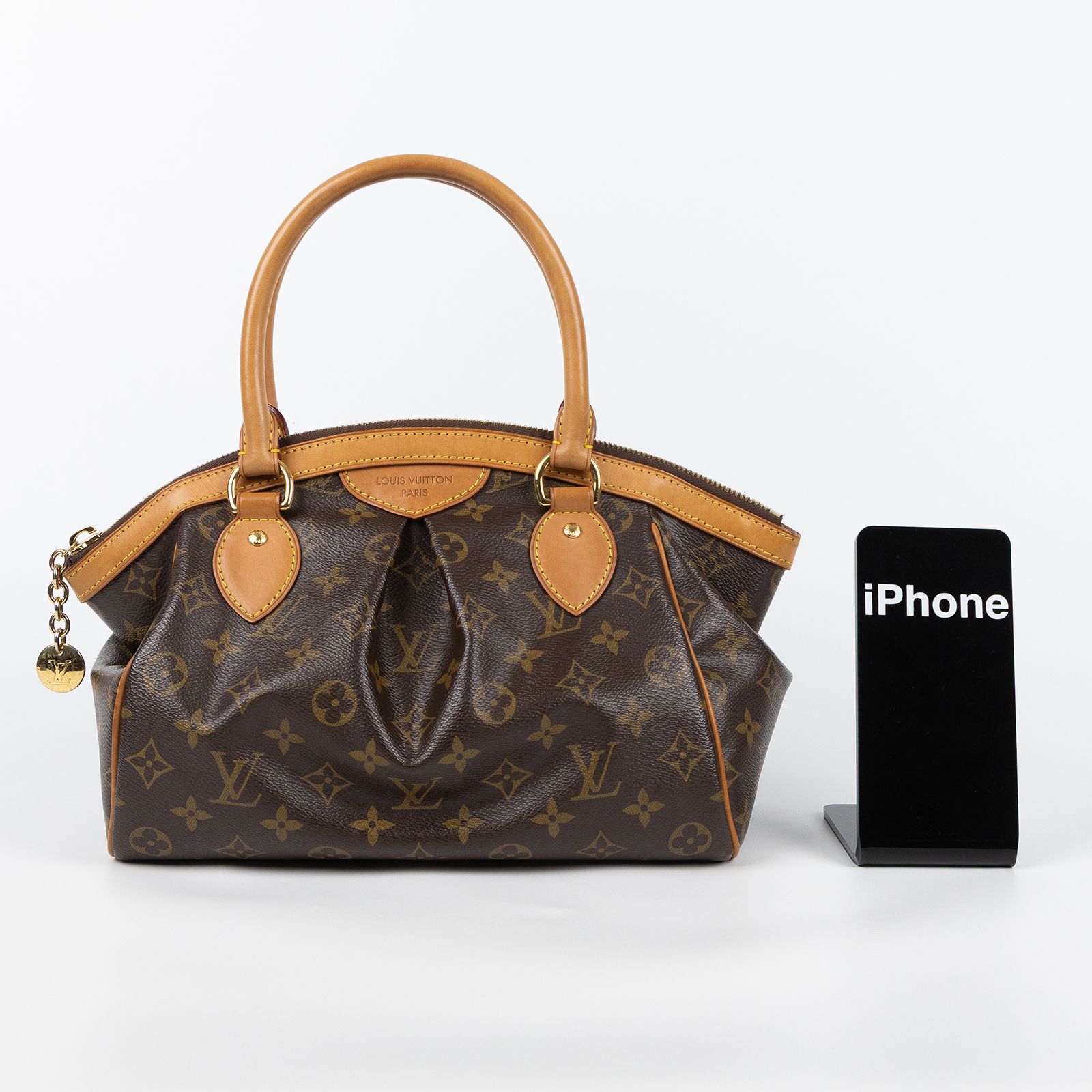 路易威登 LOUIS VUITTON Tivoli PM 經典帆布 M40143 原花TIVOLI PM 無附屬品