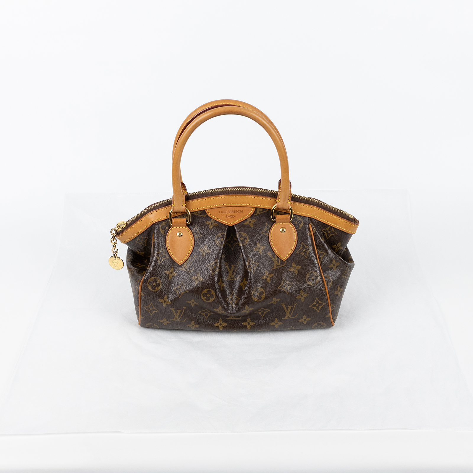 路易威登 LOUIS VUITTON Tivoli PM 經典帆布 M40143 原花TIVOLI PM 無附屬品