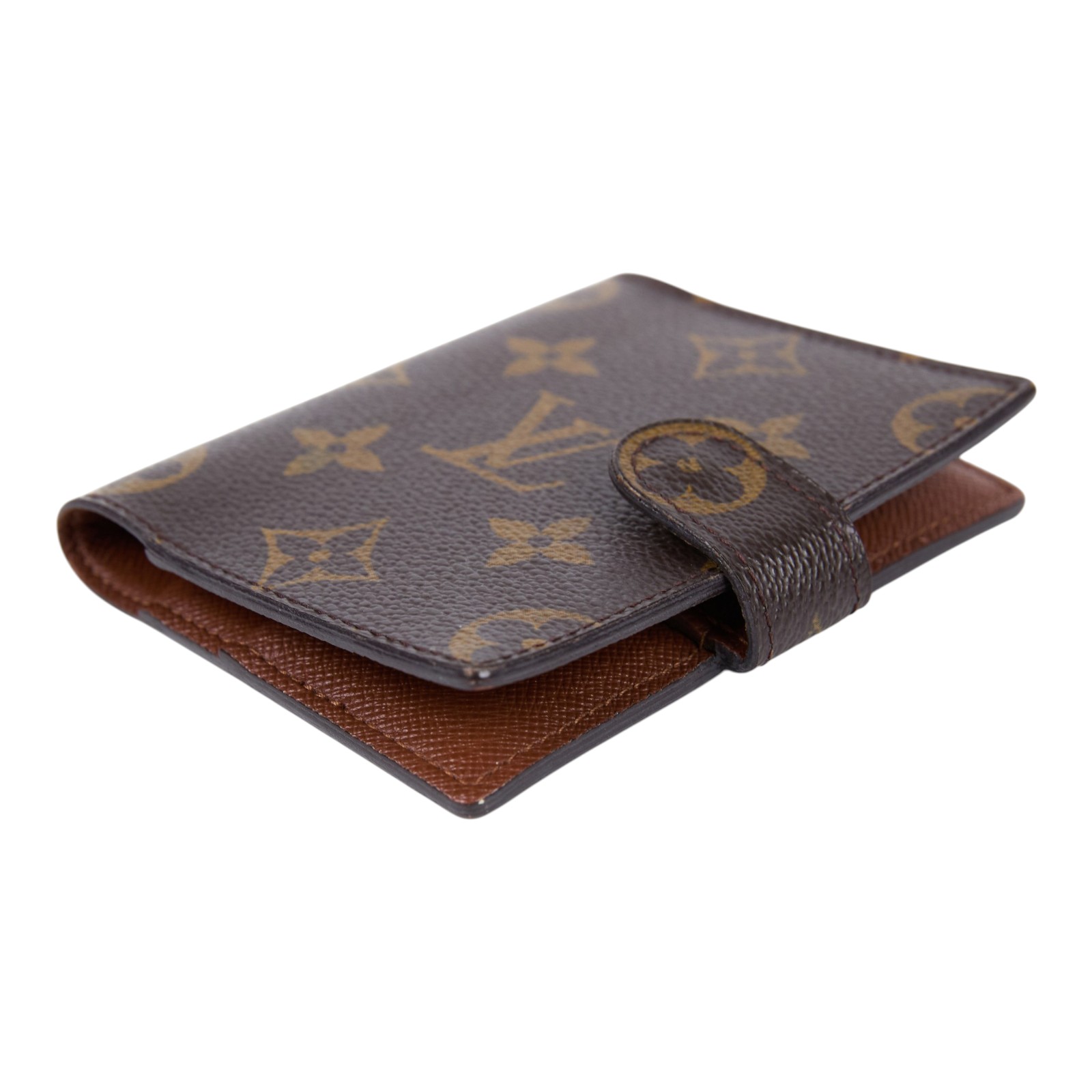 路易威登 LOUIS VUITTON Monogram 筆記本封套 卡夾 名片夾 R20007 原花卡套 購買證明正本