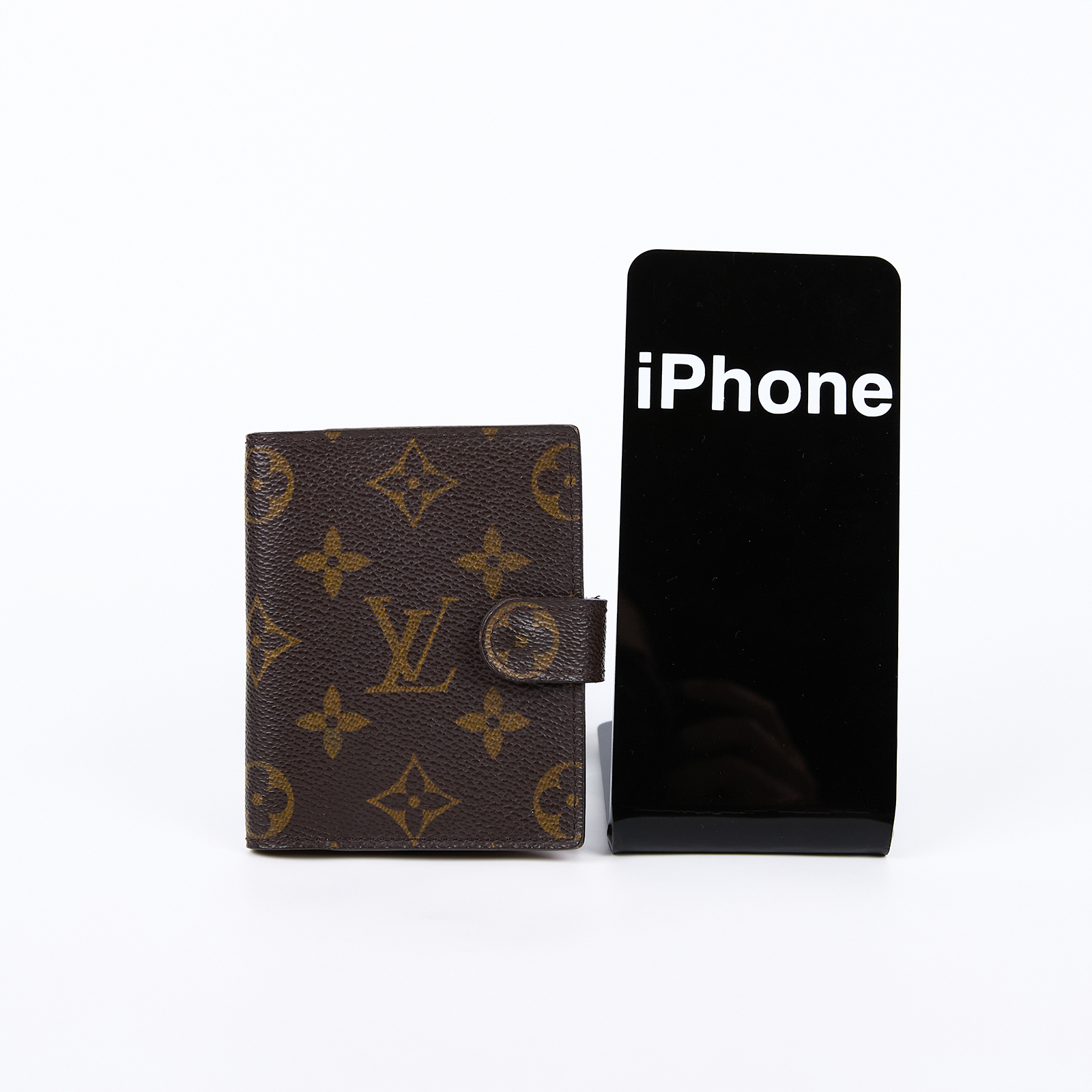 路易威登 LOUIS VUITTON Monogram 筆記本封套 卡夾 名片夾 R20007 原花卡套 購買證明正本