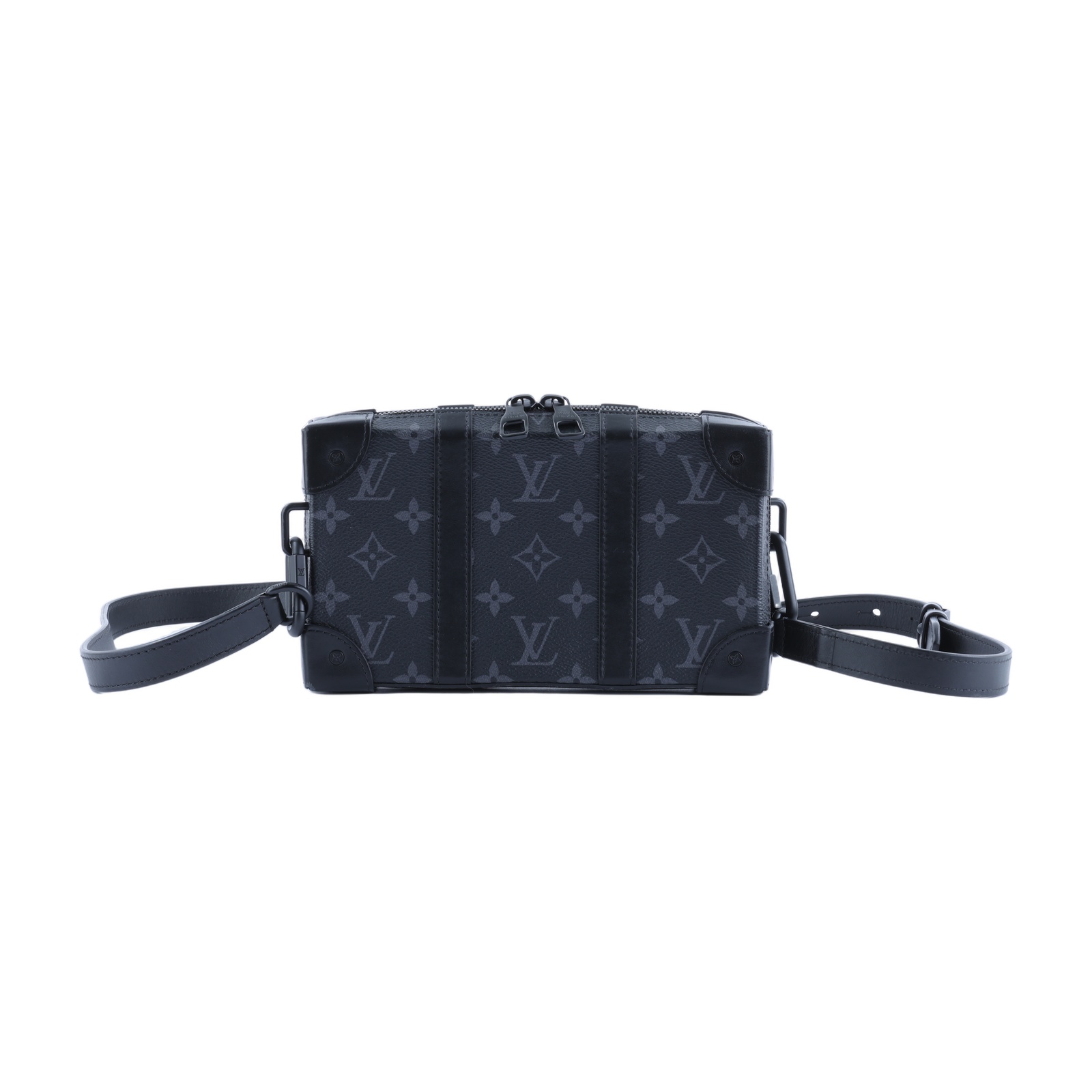 路易威登 LOUIS VUITTON Mini Soft Trunk 迷你 隨身包 黑色 M69838 晶片款  原廠盒子/防塵袋/購買證明正本/背帶