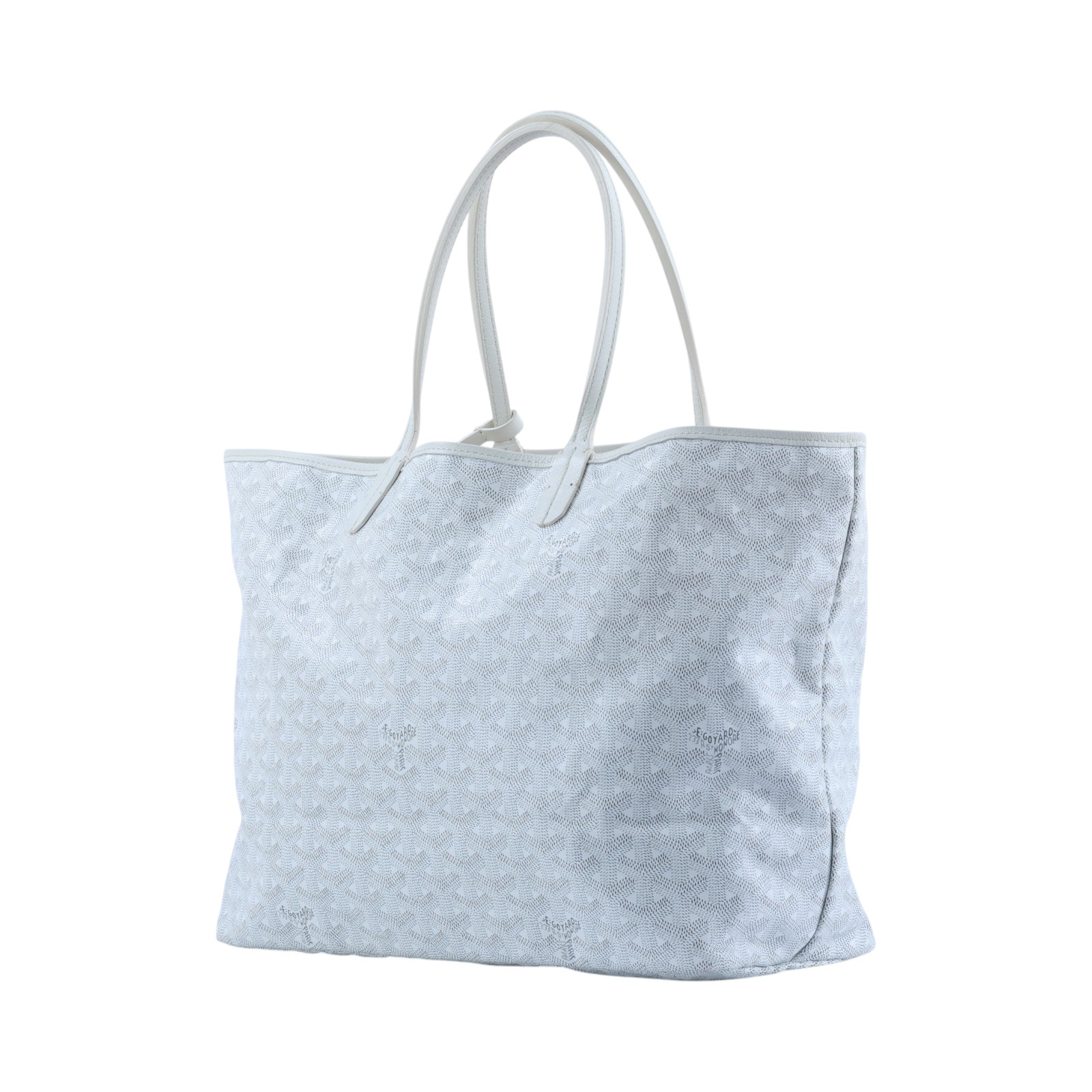 高雅德 GOYARD Saint Louis PM Bag 托特包 STLOUIPMLTY 白色SAINT LOUIS TOTE PM 防塵袋/內袋
