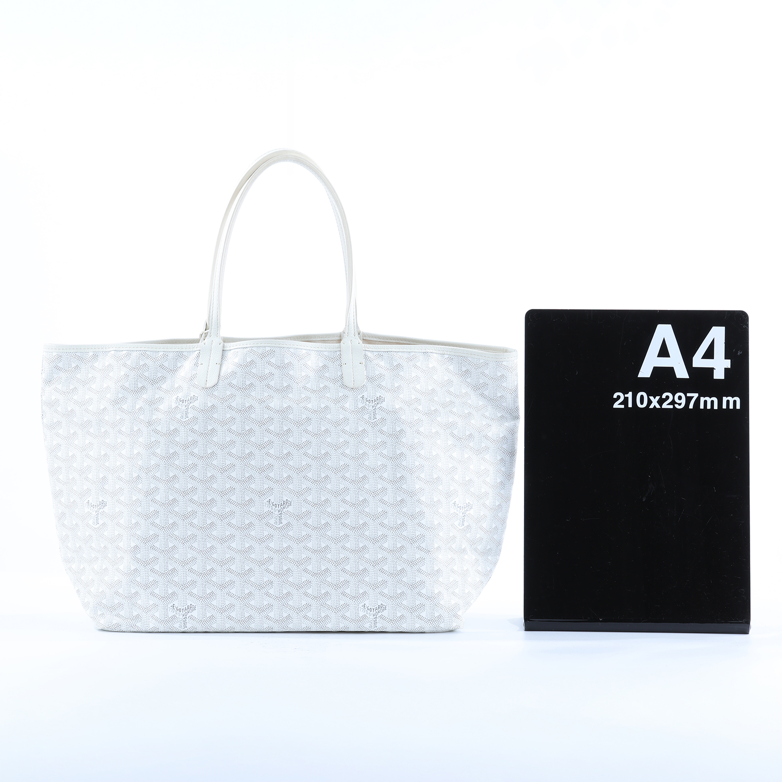 高雅德 GOYARD Saint Louis PM Bag 托特包 STLOUIPMLTY 白色SAINT LOUIS TOTE PM 防塵袋/內袋