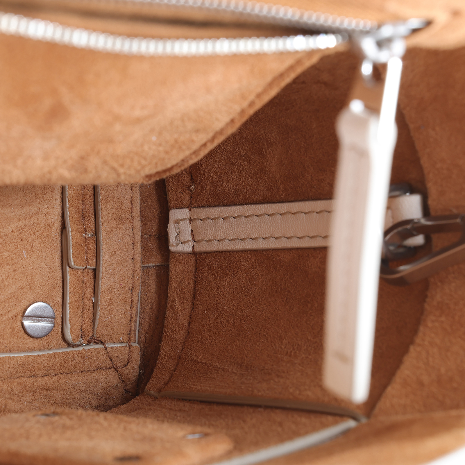 寶緹嘉 BOTTEGA VENETA Arco 迷你 手提包 600606VA981 白色MINI ARCO 防塵袋/背帶