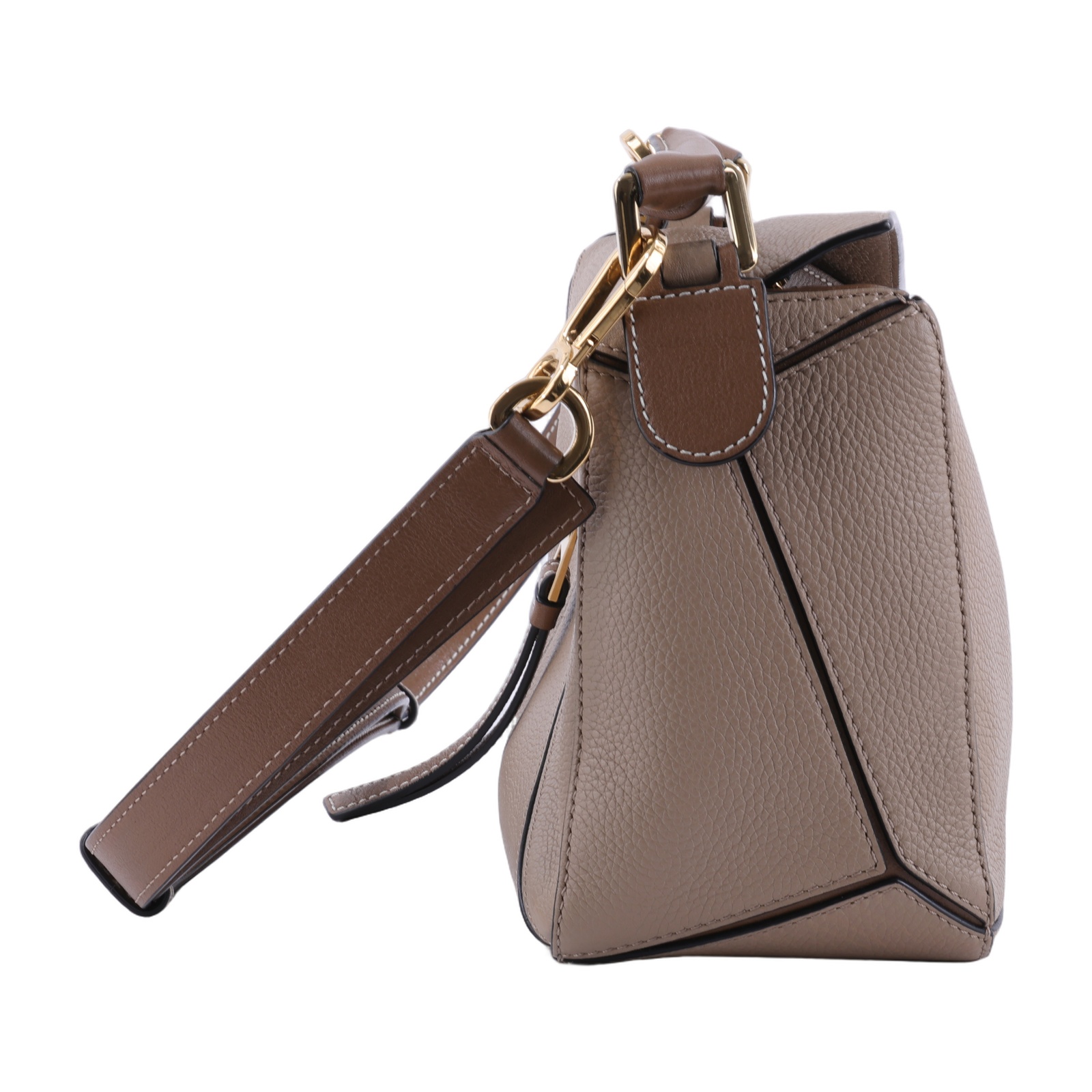 羅意威 LOEWE Small Puzzle bag 肩背 斜背包 322.30.S21 沙色PUZZLE小號 防塵袋/背帶