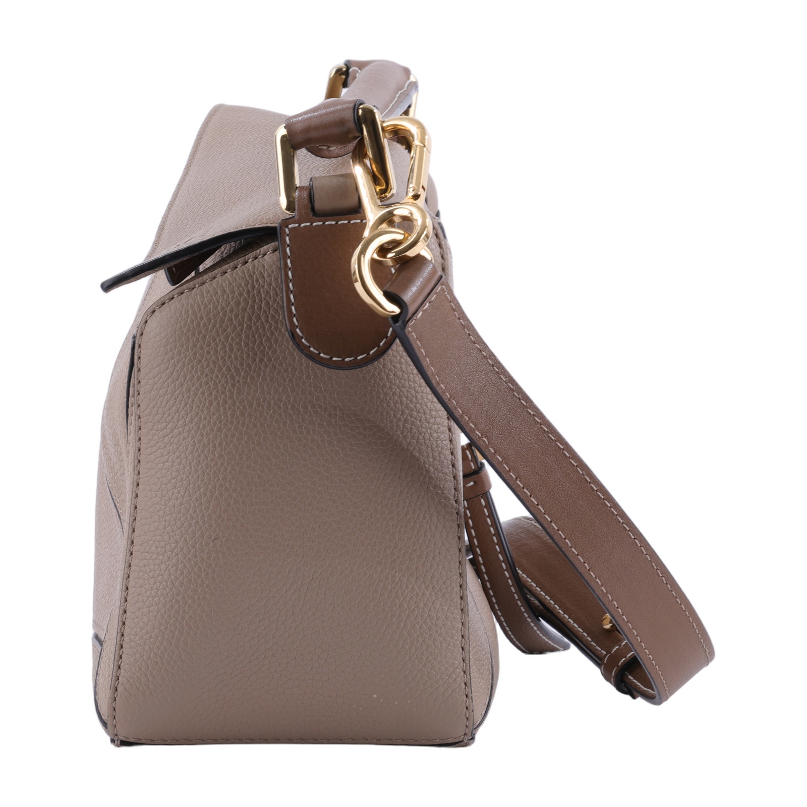 羅意威 LOEWE Small Puzzle bag 肩背 斜背包 322.30.S21 沙色PUZZLE小號 防塵袋/背帶