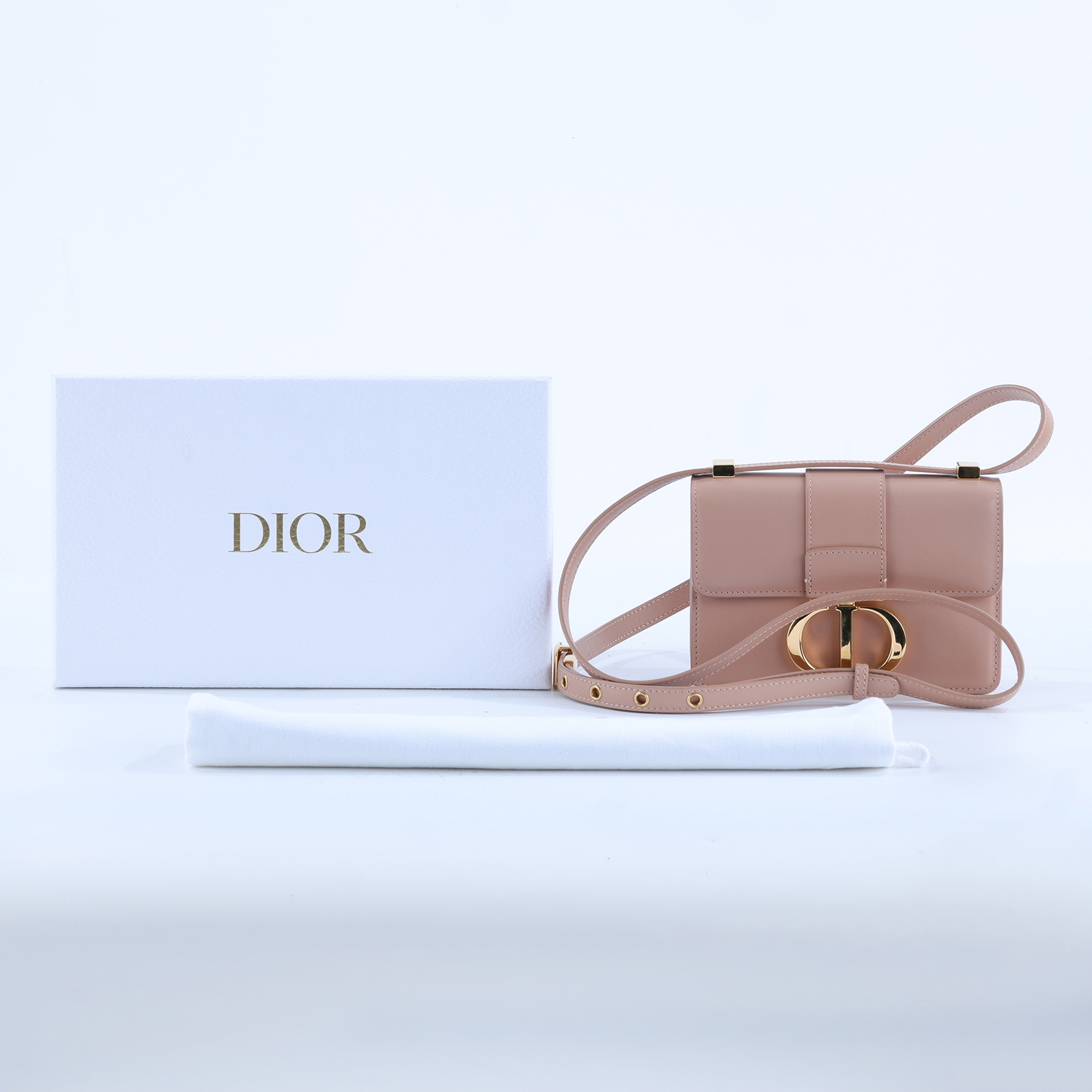 迪奧 CHRISTIAN DIOR 30 Montaigne Micro 微型 手提包 S2110UMOS 粉色蒙田MICRO 原廠盒子/防塵袋/背帶