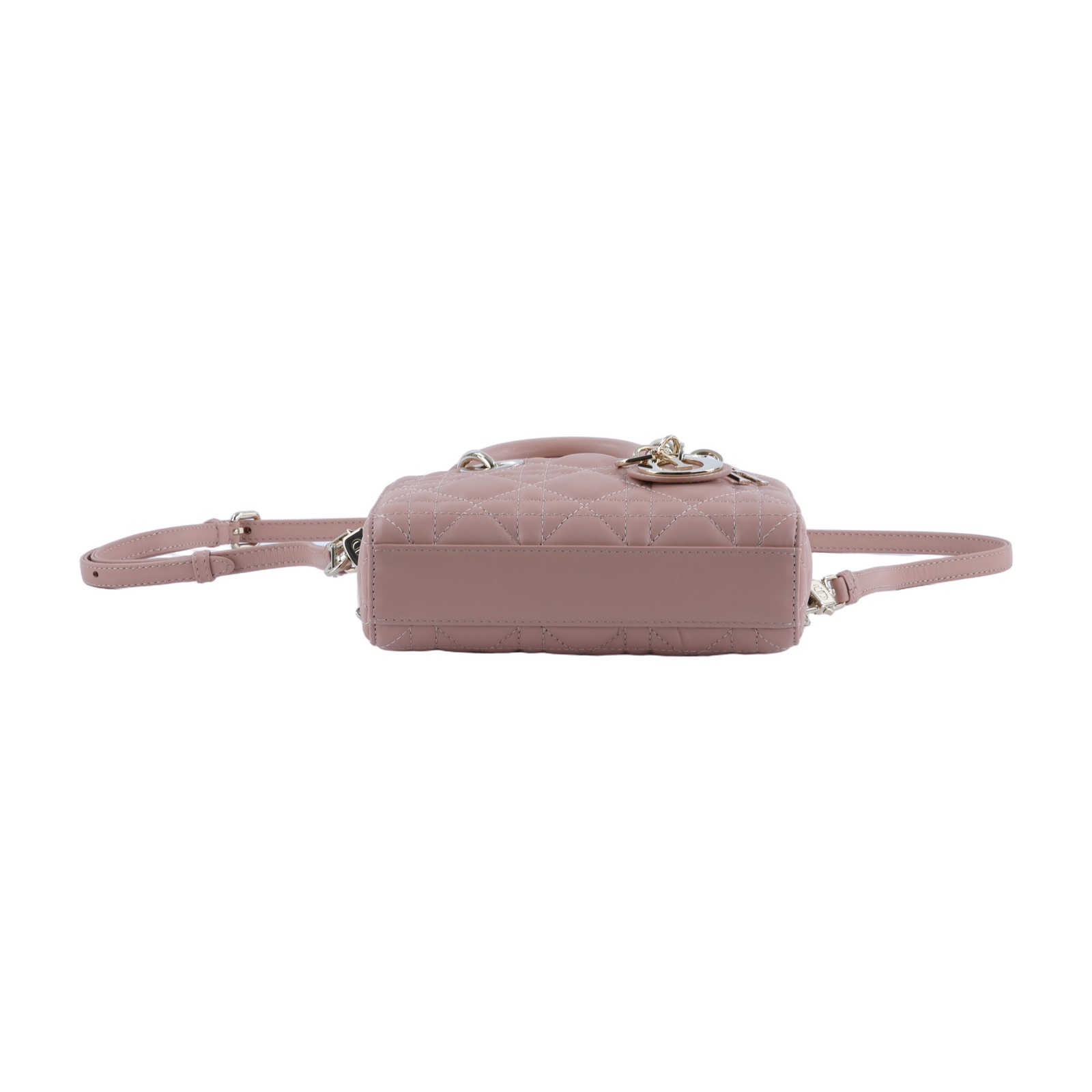 迪奧 CHRISTIAN DIOR Lady D-Joy 微型手袋 S0910ONGE  原廠盒子/防塵袋/保證卡/背帶2/購買證明影本