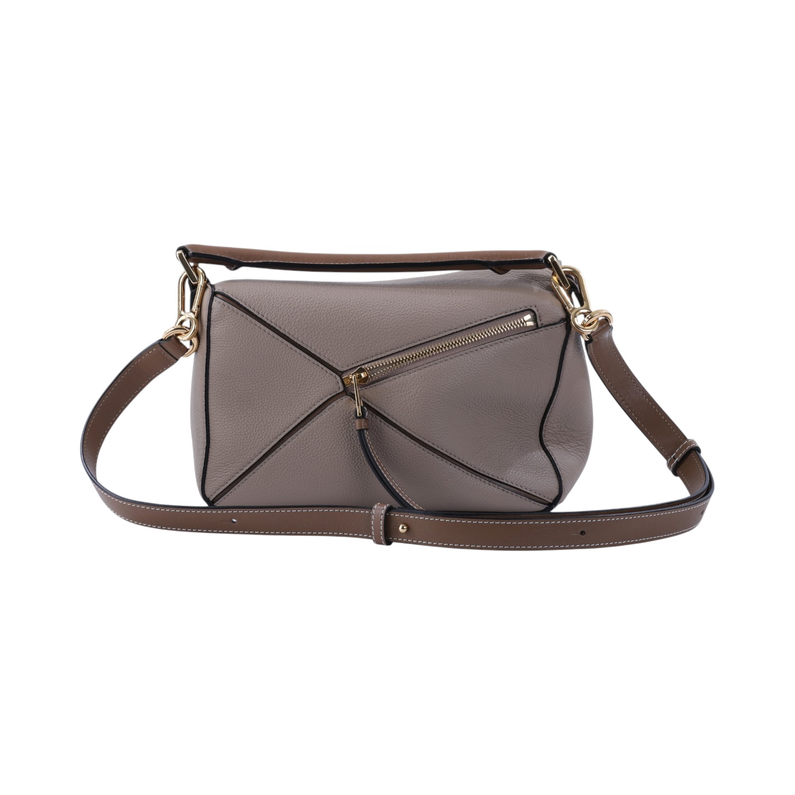 羅意威 LOEWE Small Puzzle bag 肩背 斜背包 32212KBS21 沙拚棕色PUZZLE SMALL 防塵袋/背帶