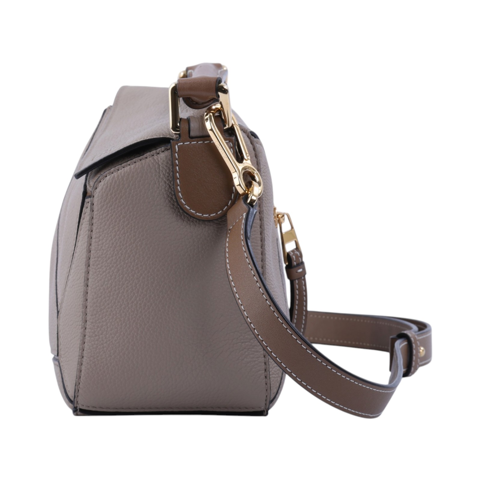 羅意威 LOEWE Small Puzzle bag 肩背 斜背包 32212KBS21 沙拚棕色PUZZLE SMALL 防塵袋/背帶