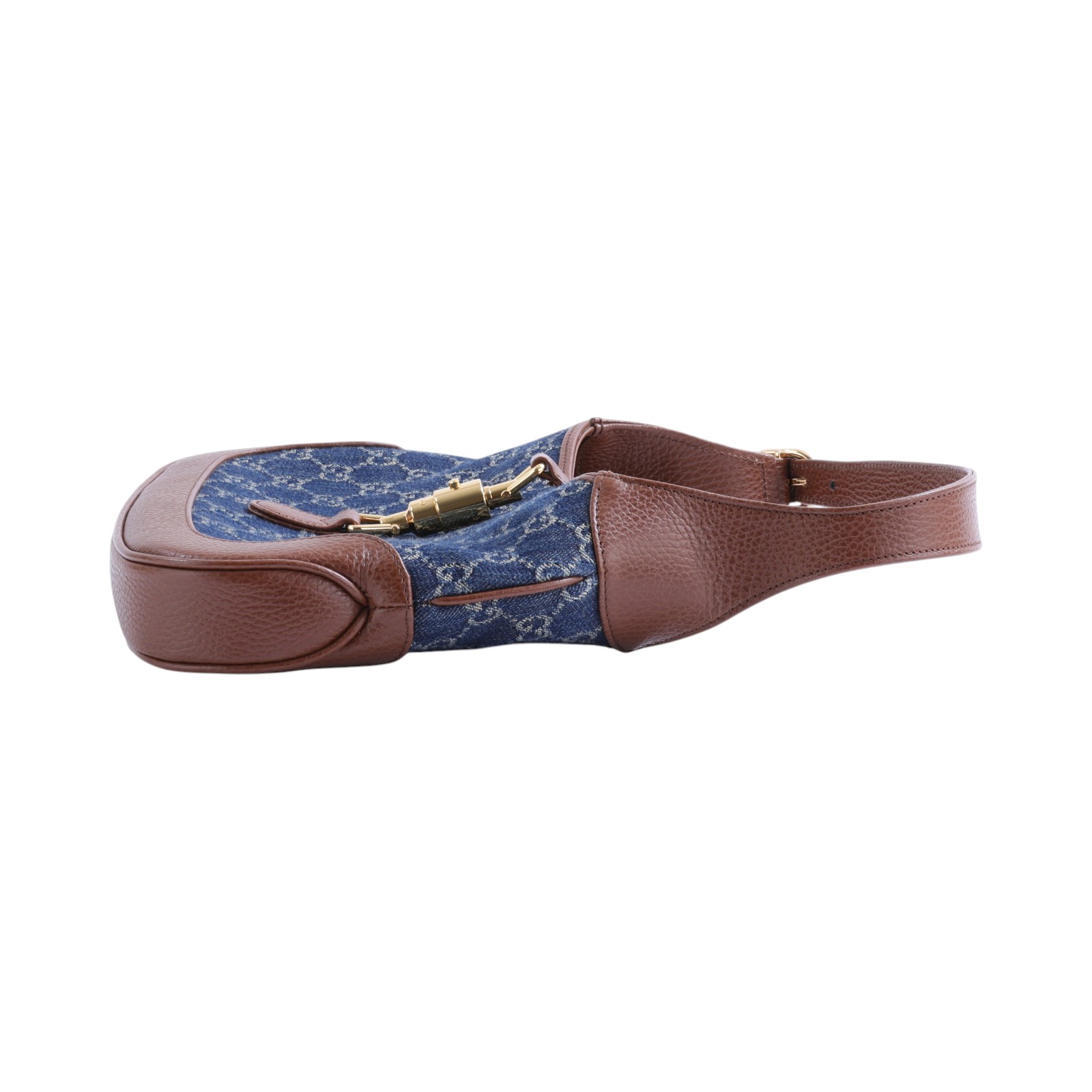 古馳 GUCCI Jackie 1961 小型 肩揹袋 636706 2KQGG 藍牛仔 JACKIE 1961 防塵袋/背帶