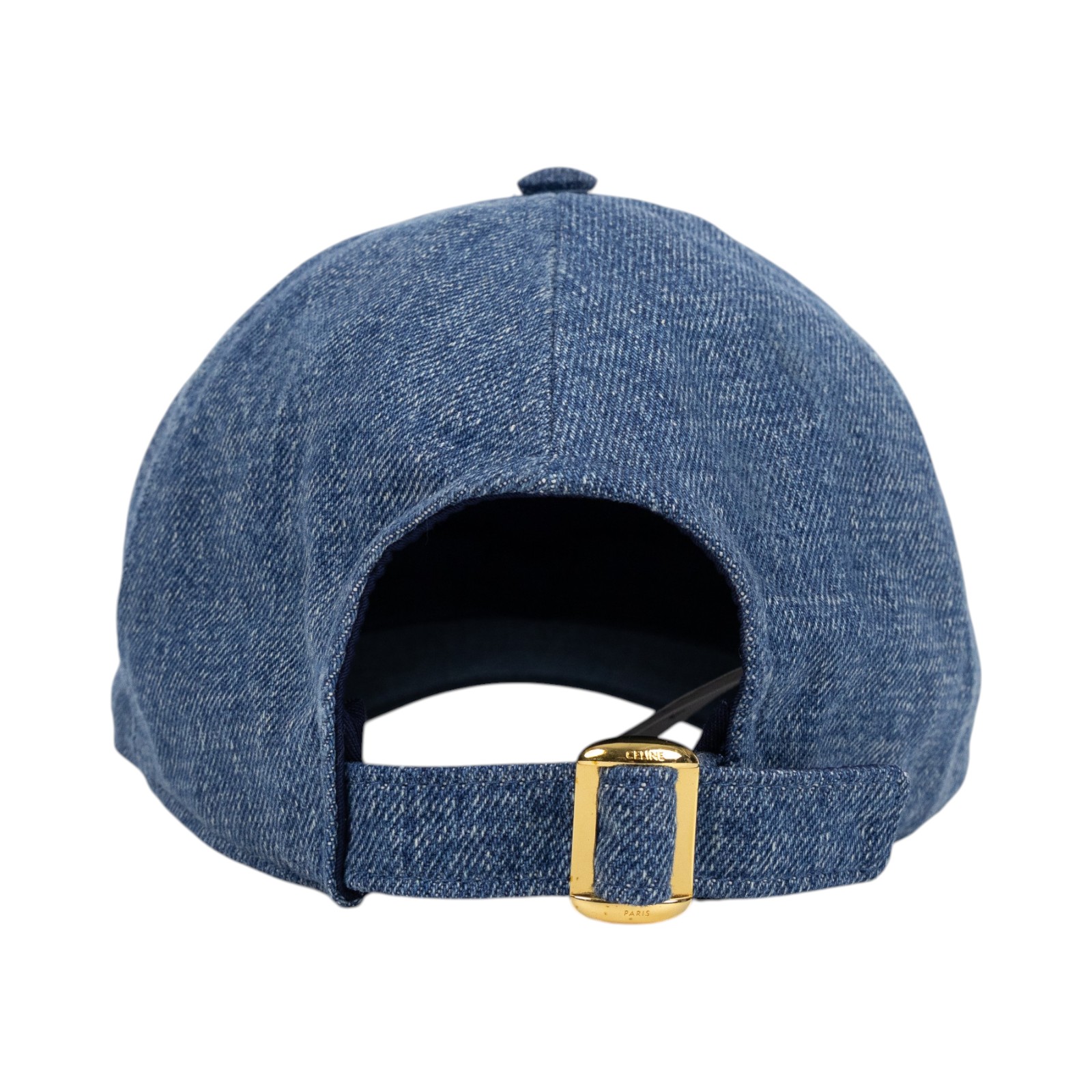 思琳 CELINE Triomphe 棒球帽 洗水牛仔布  2AUT6930F_L 牛仔凱旋棒球帽 #L 無附屬品