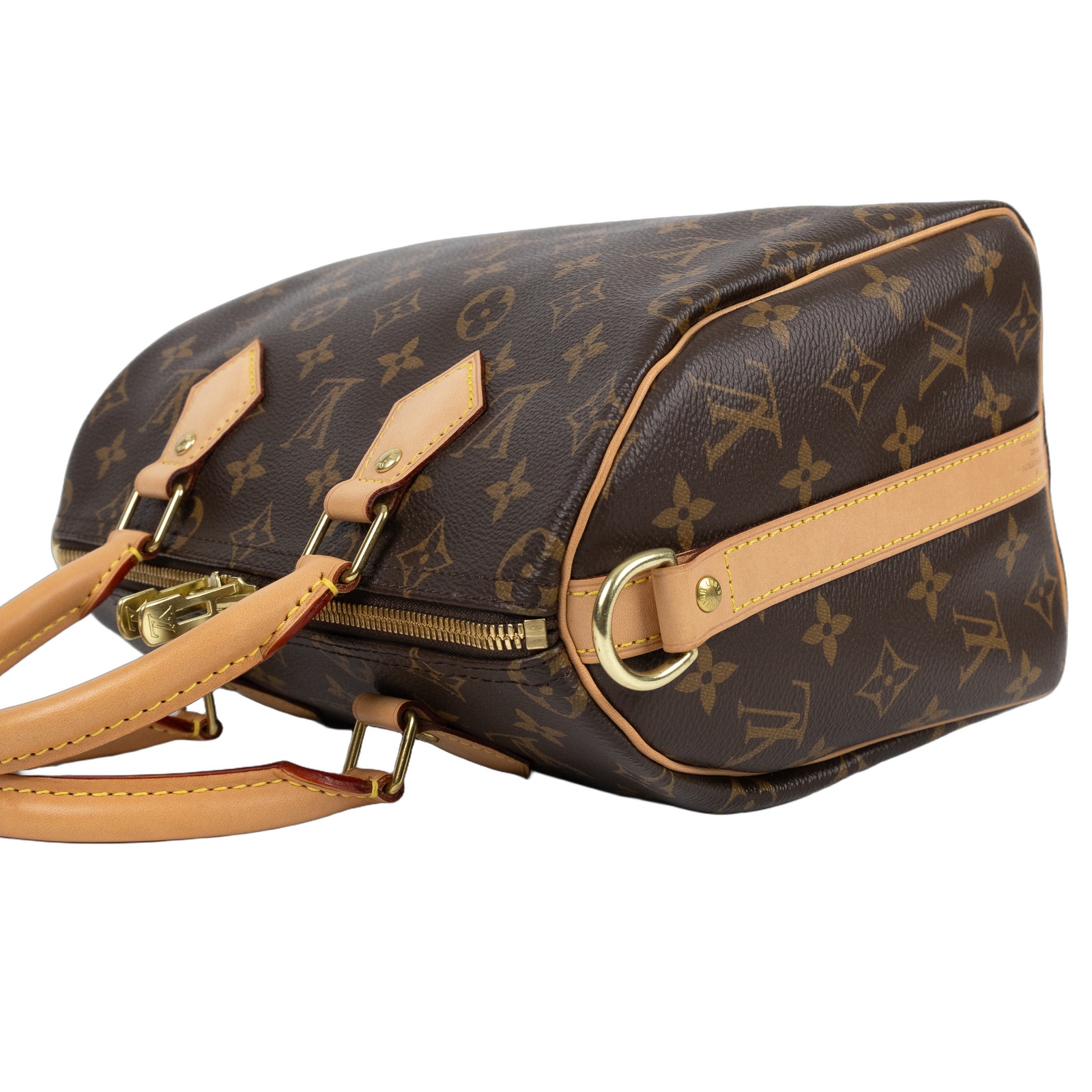 路易威登 LOUIS VUITTON Speedy Bandoulière 25  波士頓包 手提包 經典帆布 M46977  防塵袋/背帶/鎖組