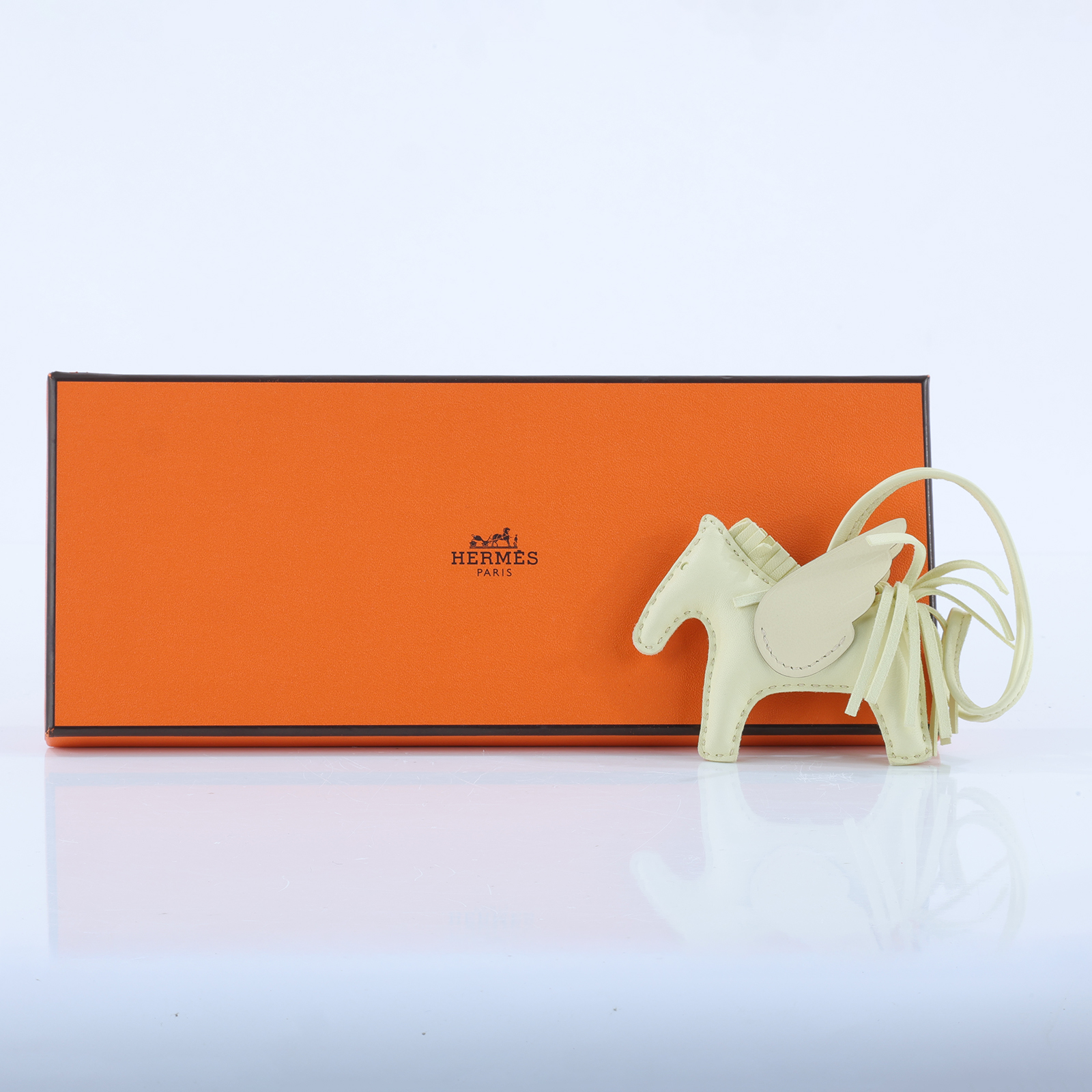 愛馬仕 Hermes Rodeo PM 飛馬 吊飾 米爾頓黃色 H083010CAI8 W刻 W CY H083010CA  原廠盒子